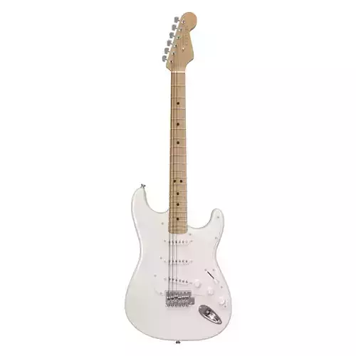 Electric guitar style Fender Stratocaster