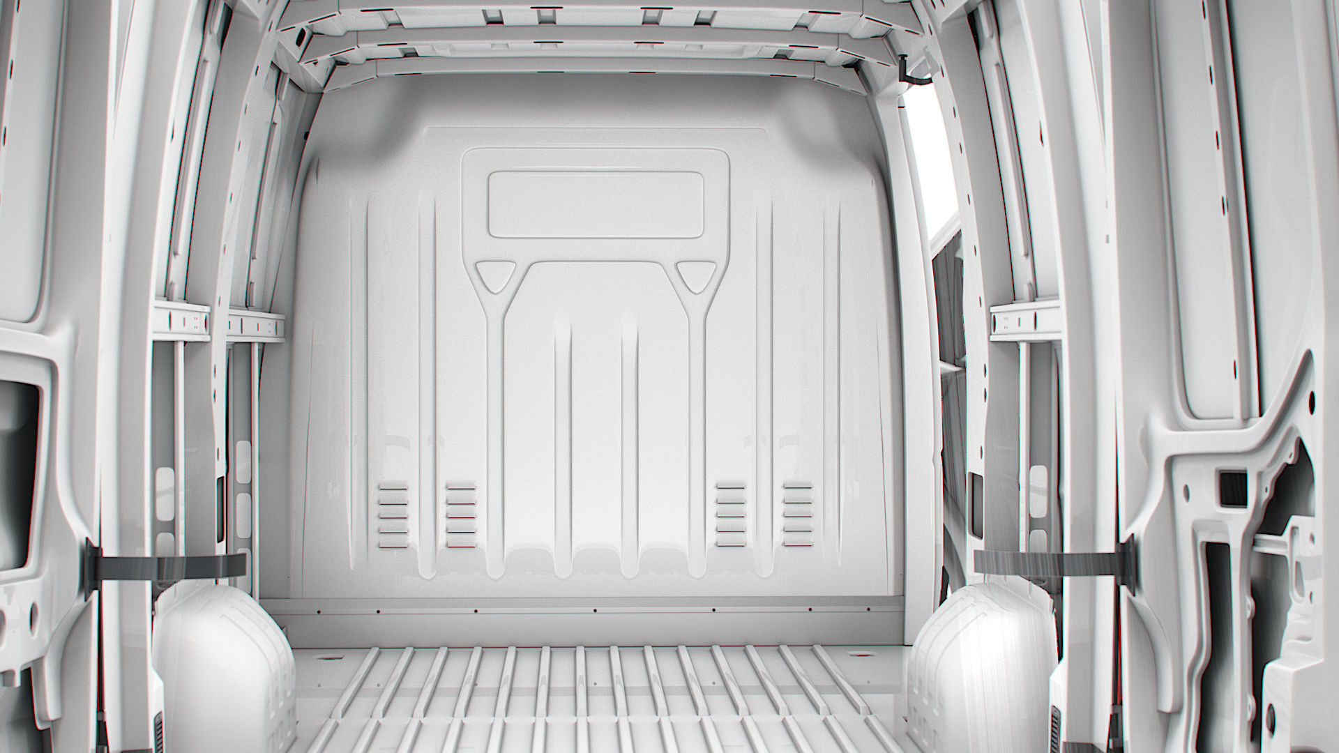 Renault Master Van L1H1 HQInterior 2023 3D model_13