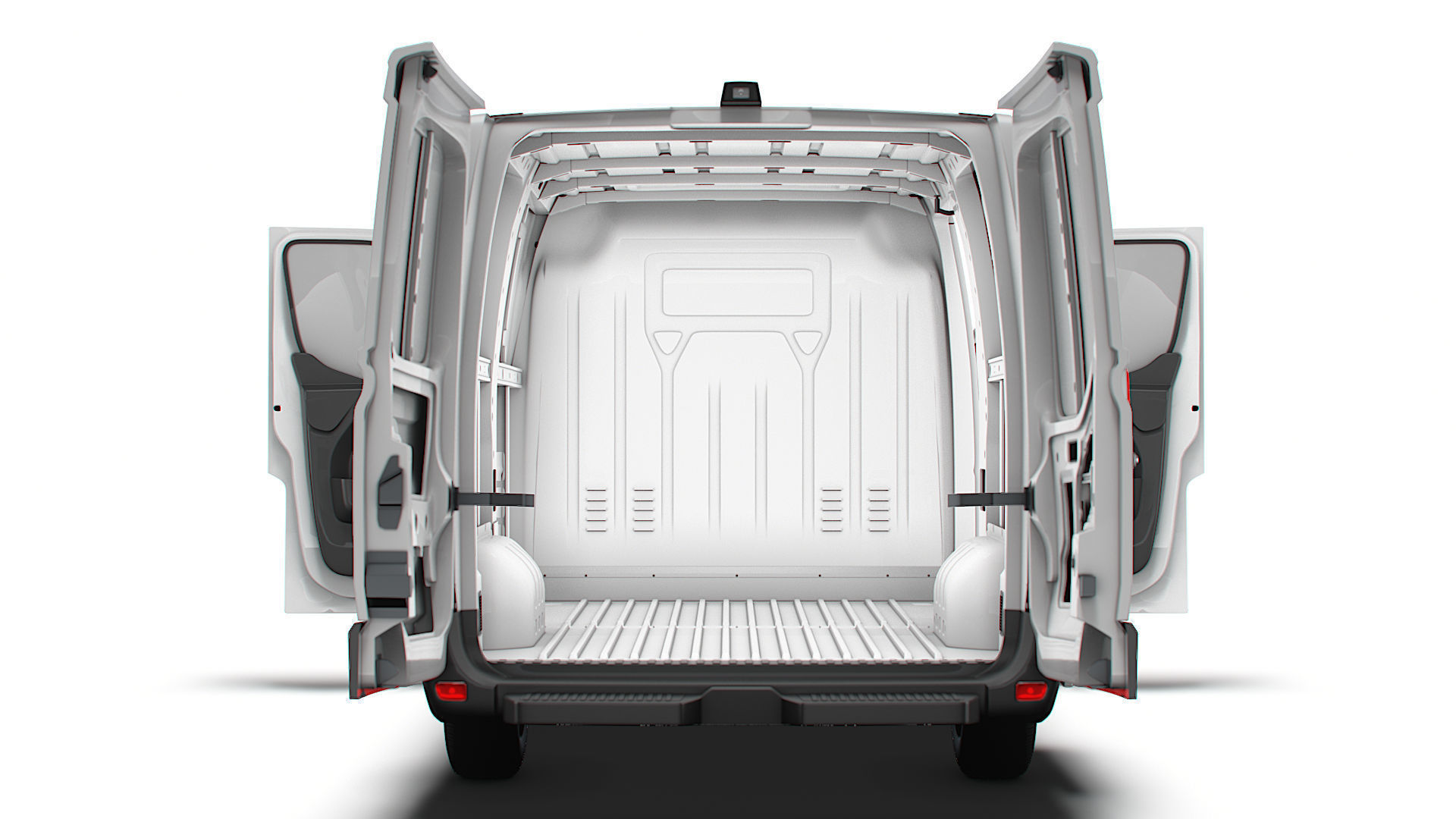 Renault Master Van L1H1 HQInterior 2023 3D model_10