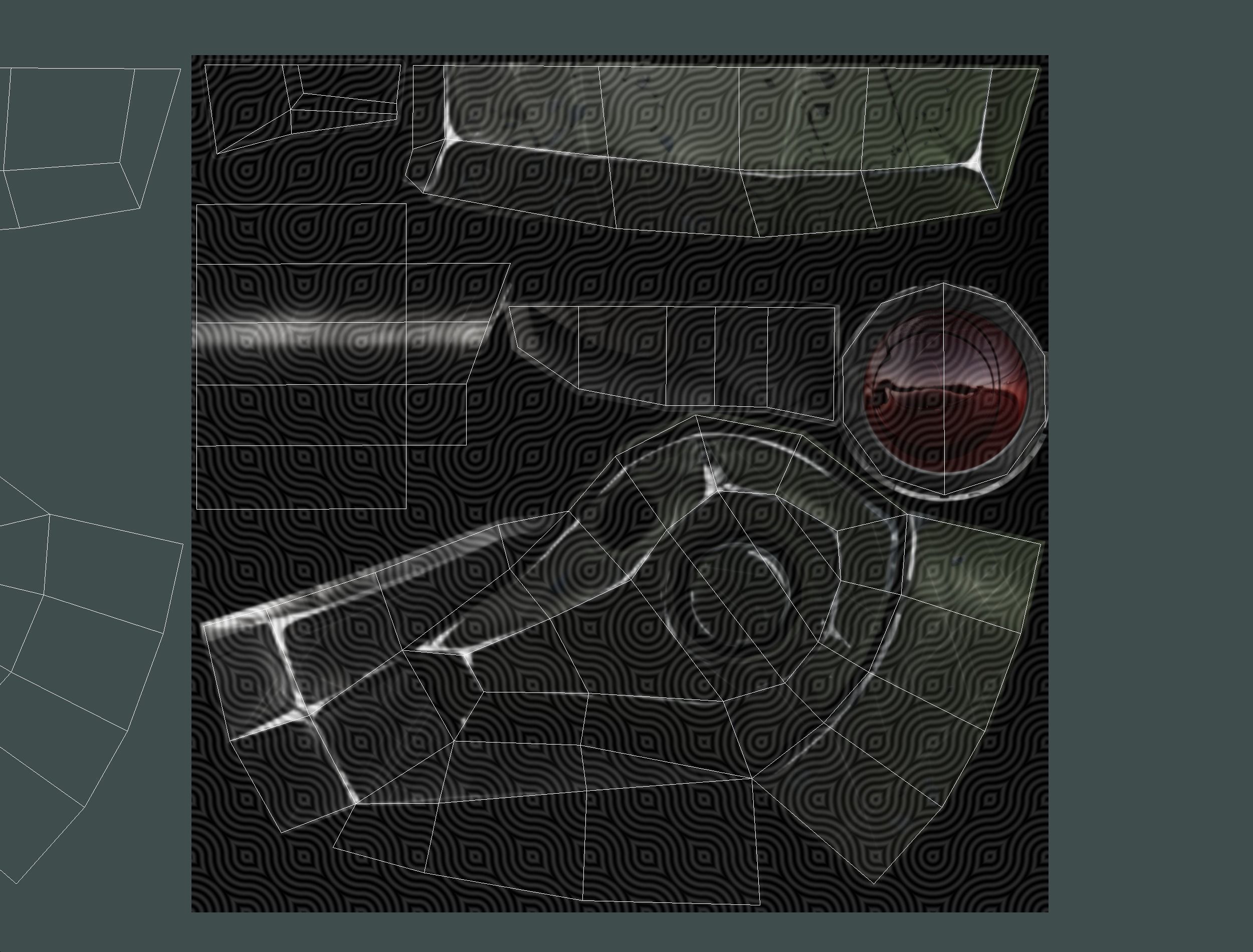 Cartoon Sci-Fi Cyborg Drone Heavy Sniper Soldier Low-poly 3D model_89