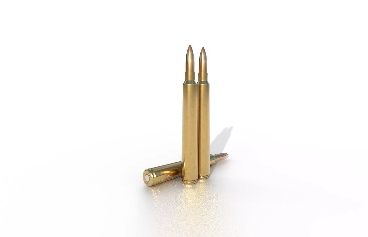 792 x 107 mm Polish Ammo Low-poly 3D model_0