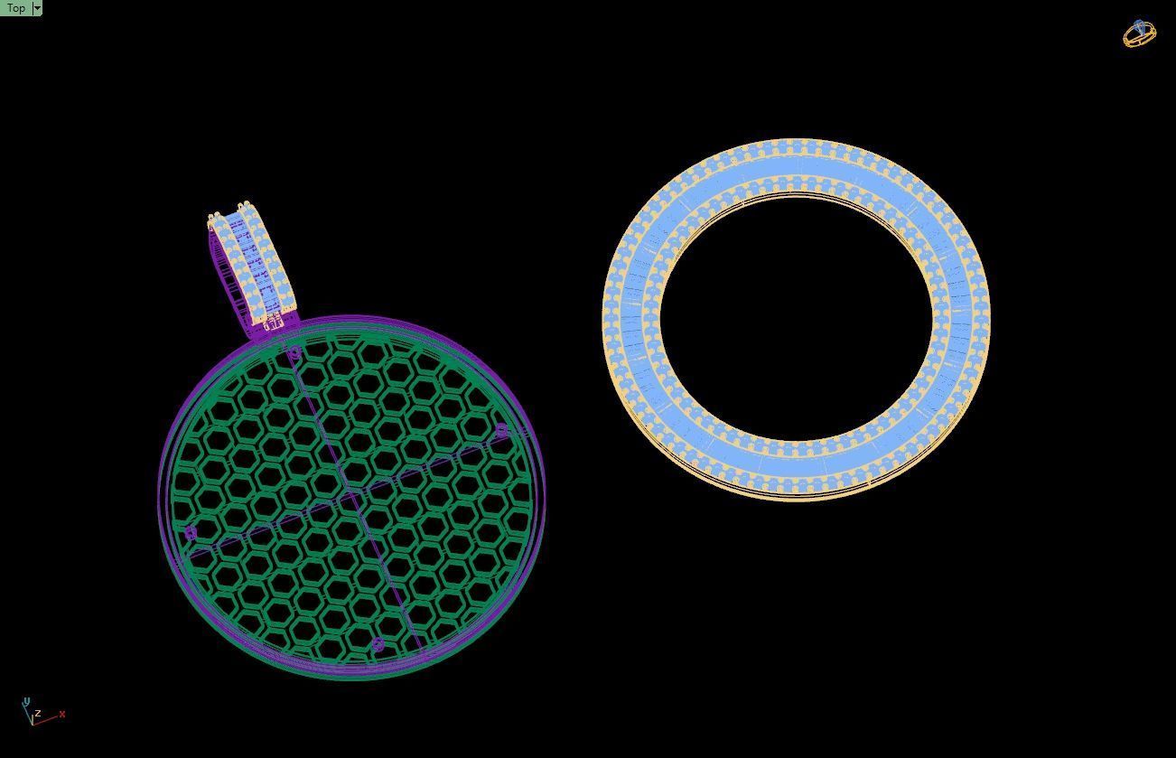 Custom  Picture Pendant  - Memory Picture diamond Necklace   3D print model_17