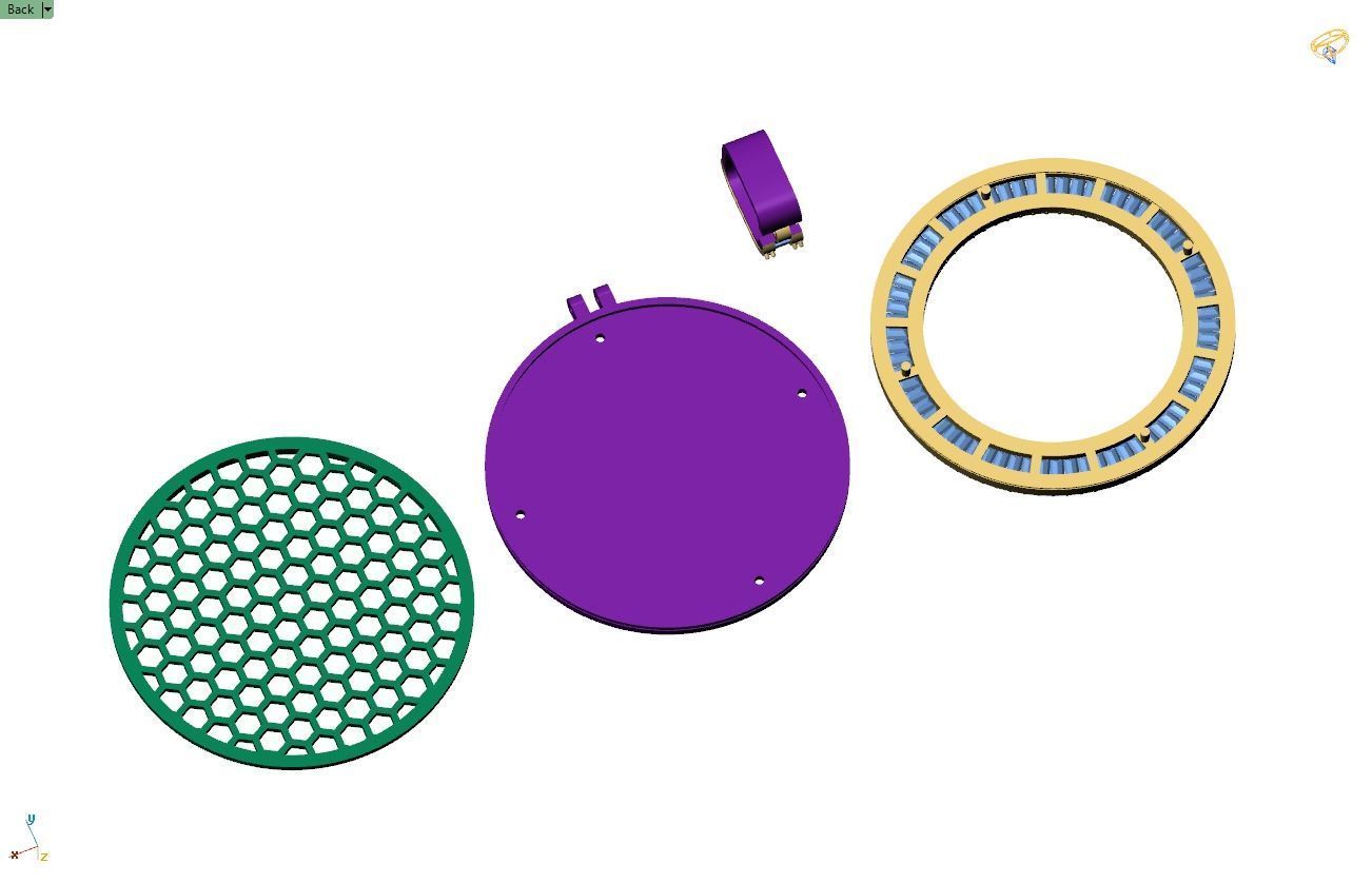 Custom  Picture Pendant  - Memory Picture diamond Necklace   3D print model_14