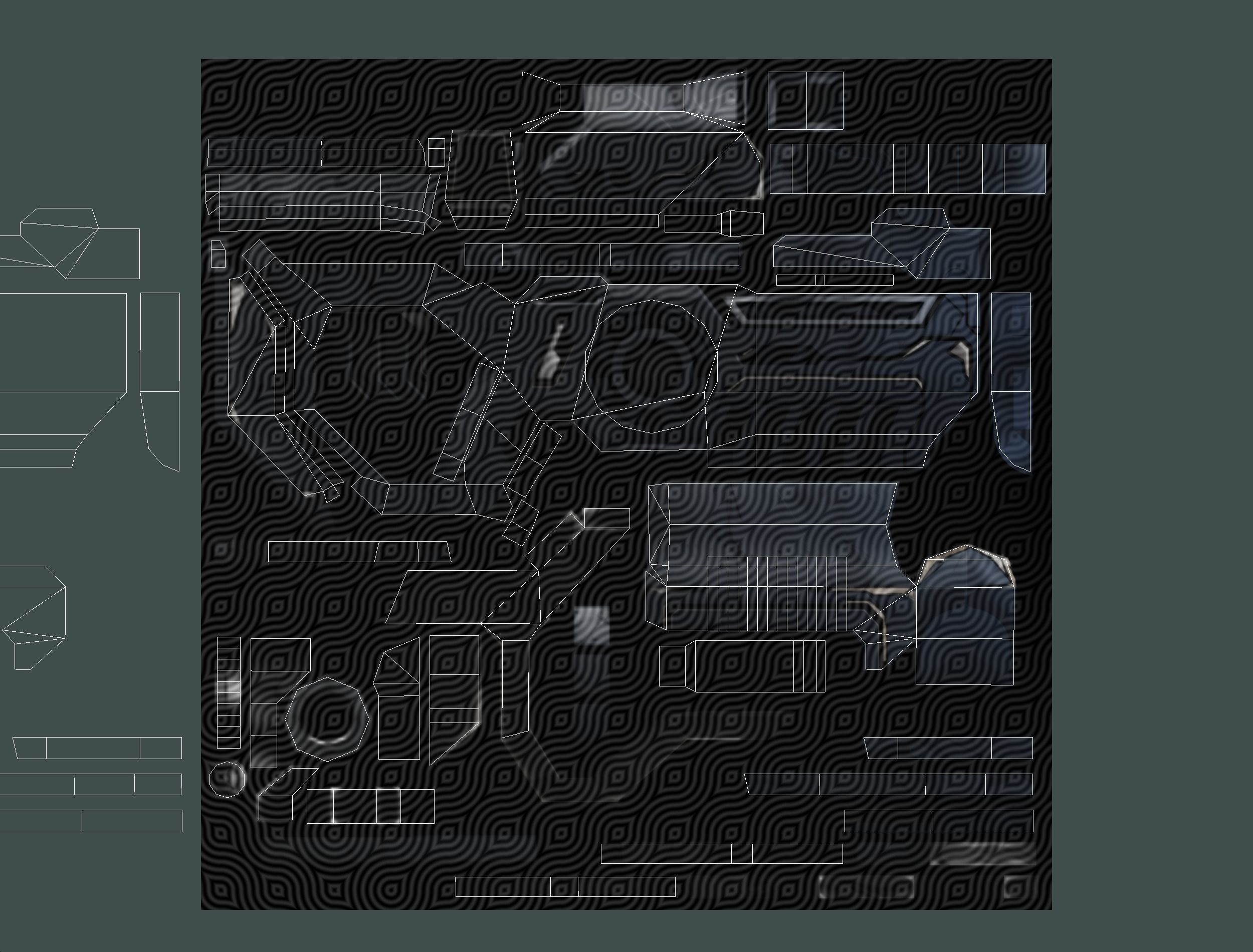 Cartoon Sci-Fi Cyborg Drone Trooper Soldier Low-poly 3D model_88