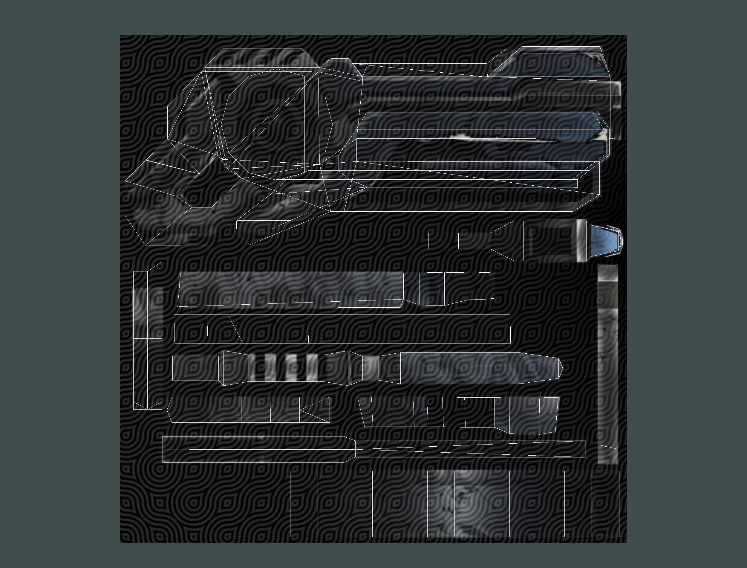 Cartoon Sci-Fi Cyborg Drone Trooper Soldier Low-poly 3D model_87