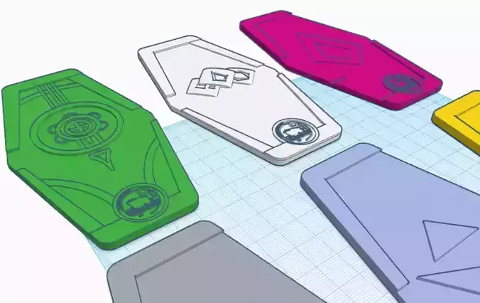 Scavengers Kessel Sabacc Deck 3D print model