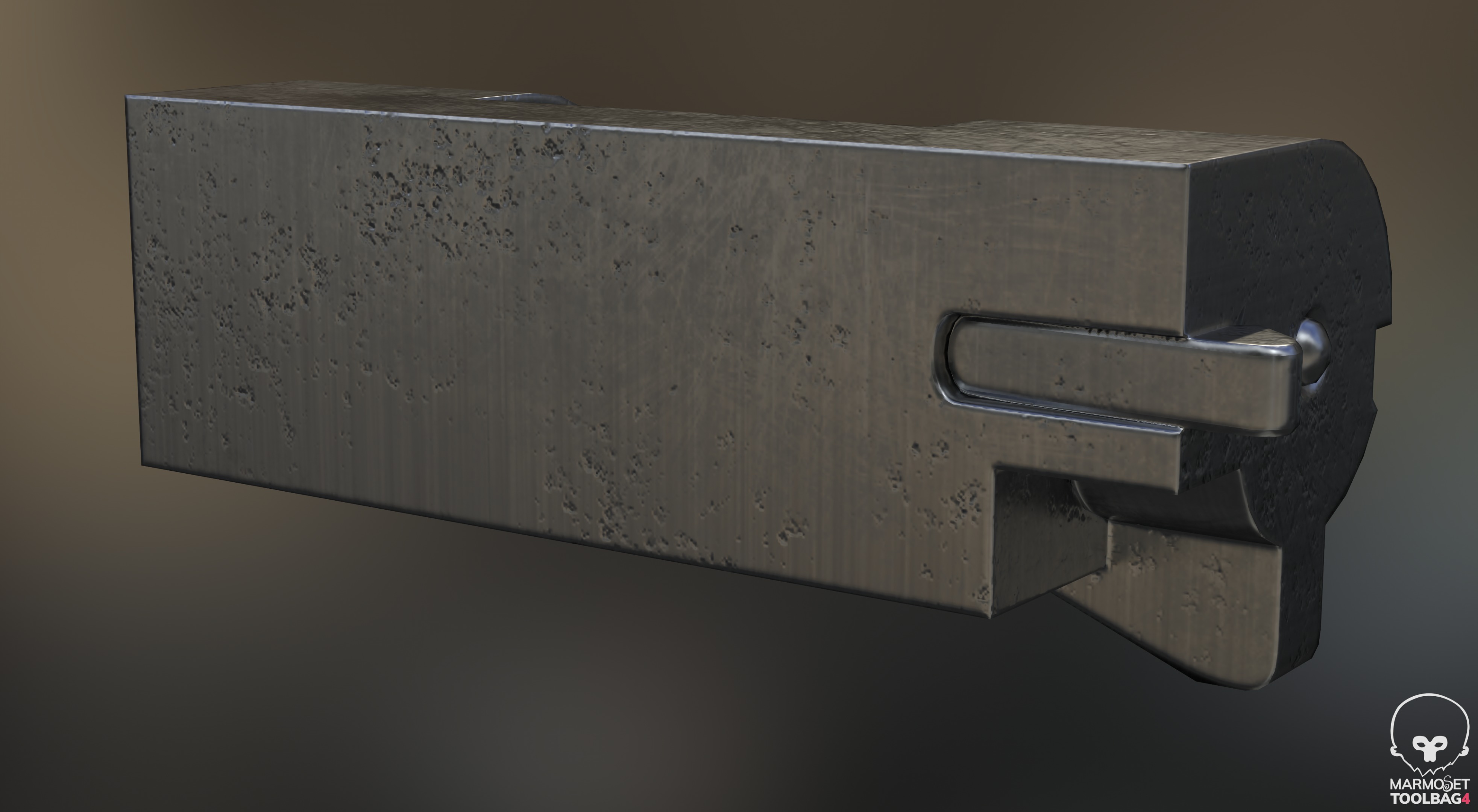 MAG 7 Shotgun Low-poly 3D model_7