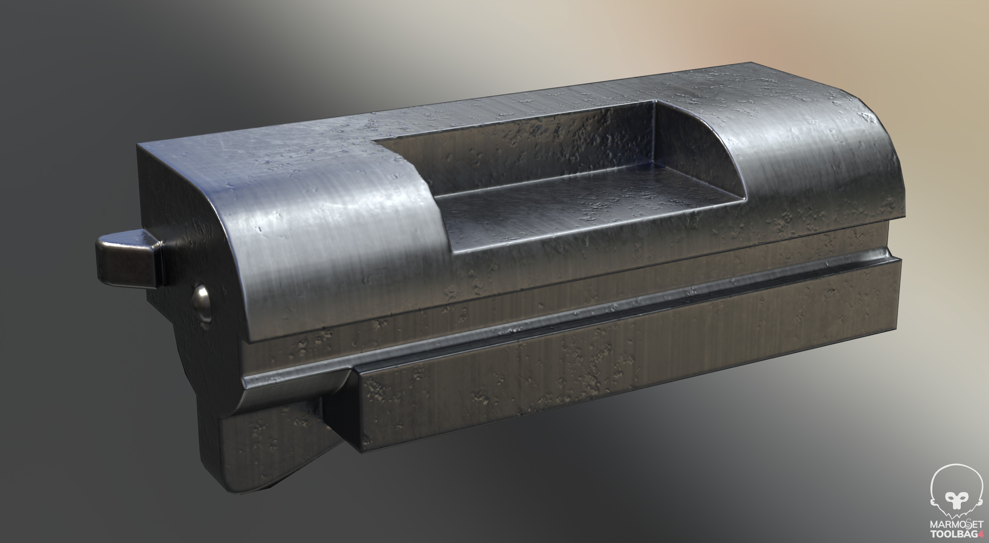 MAG 7 Shotgun Low-poly 3D model_6