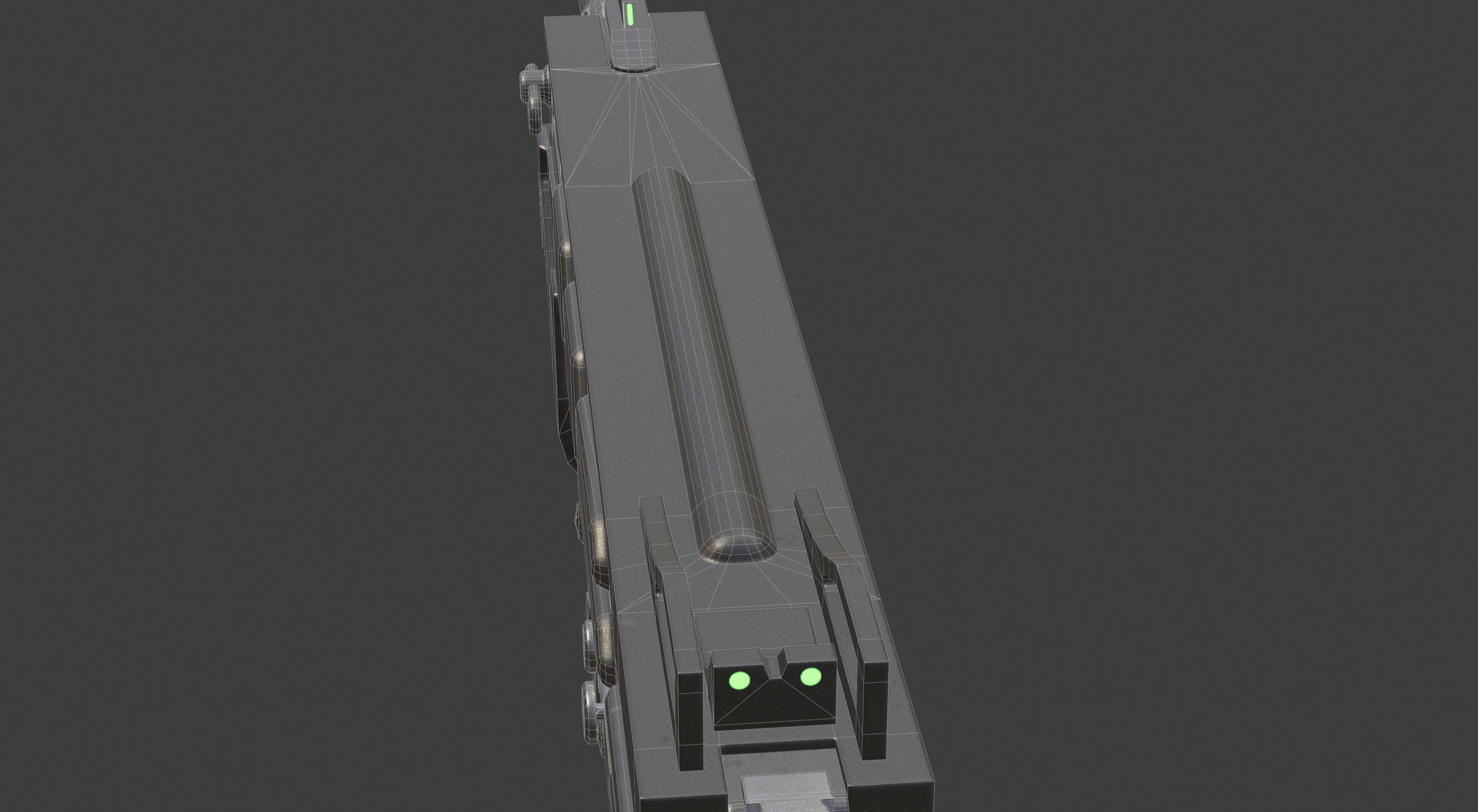 MAG 7 Shotgun Low-poly 3D model_23