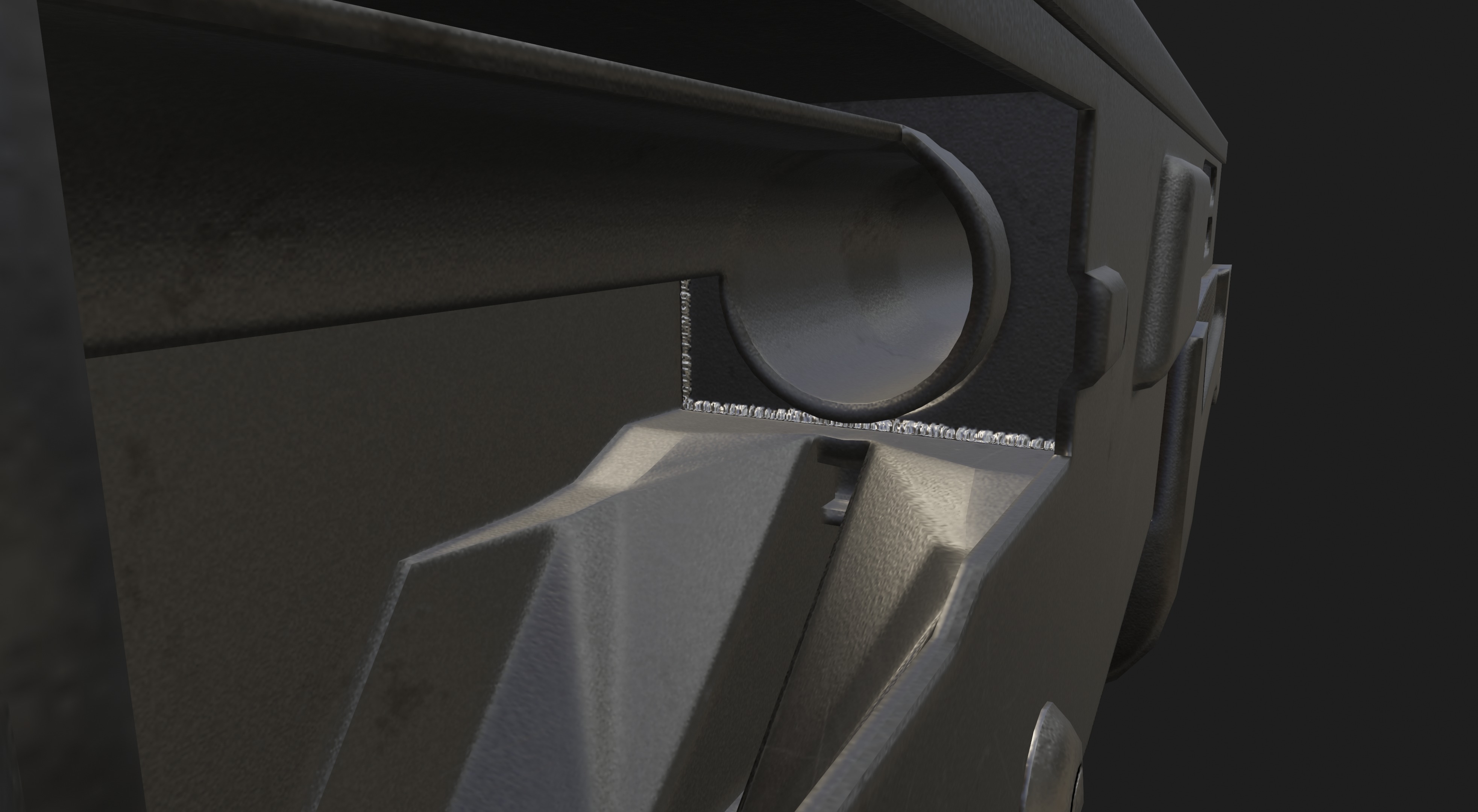 MAG 7 Shotgun Low-poly 3D model_15