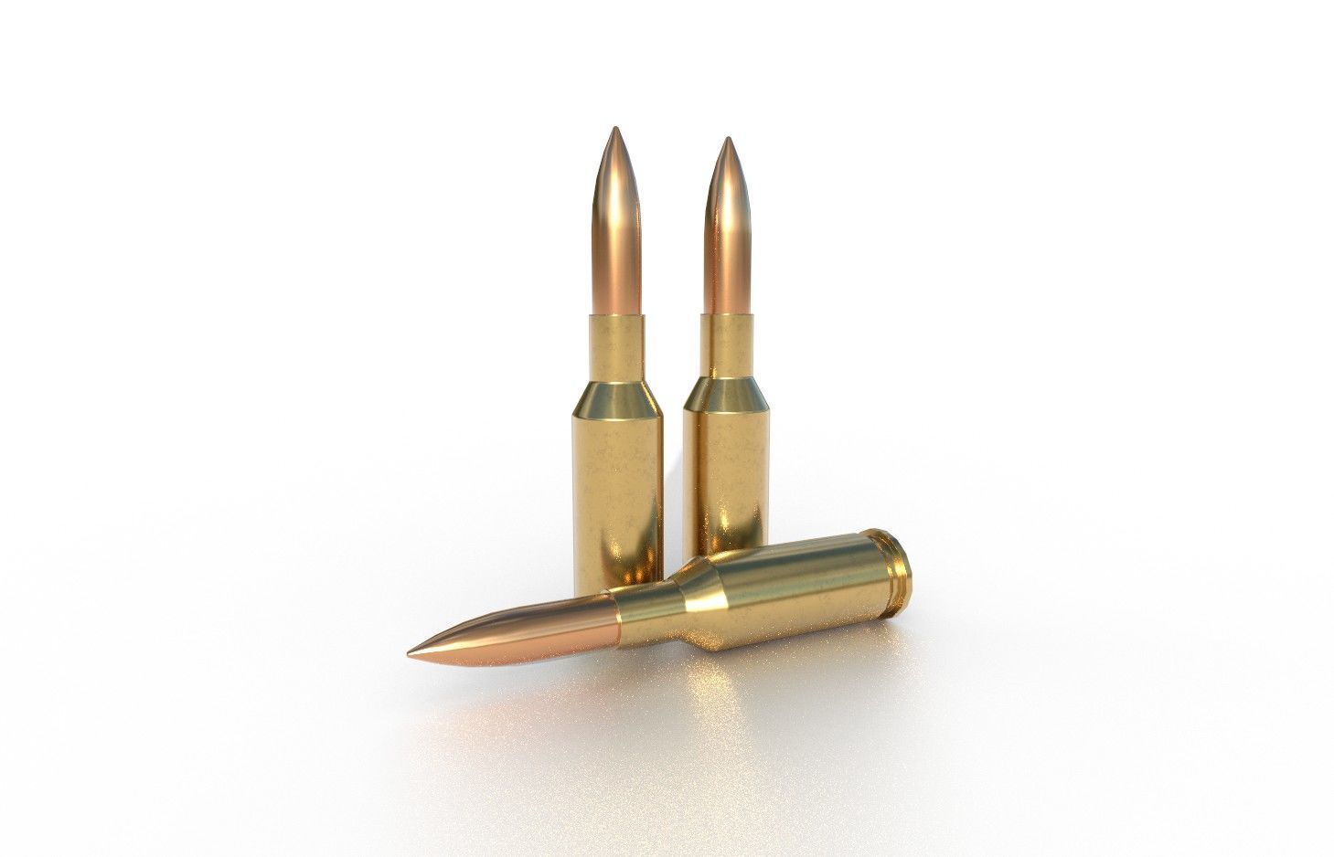 6 mm Norma Ammo Low-poly 3D model_4