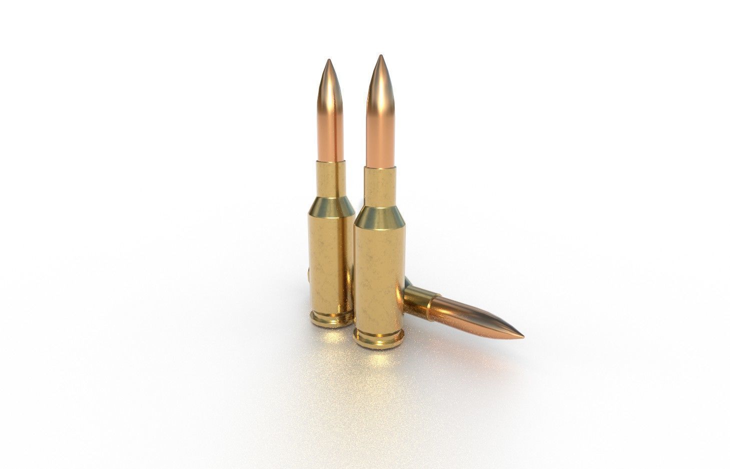 6 mm Norma Ammo Low-poly 3D model_2