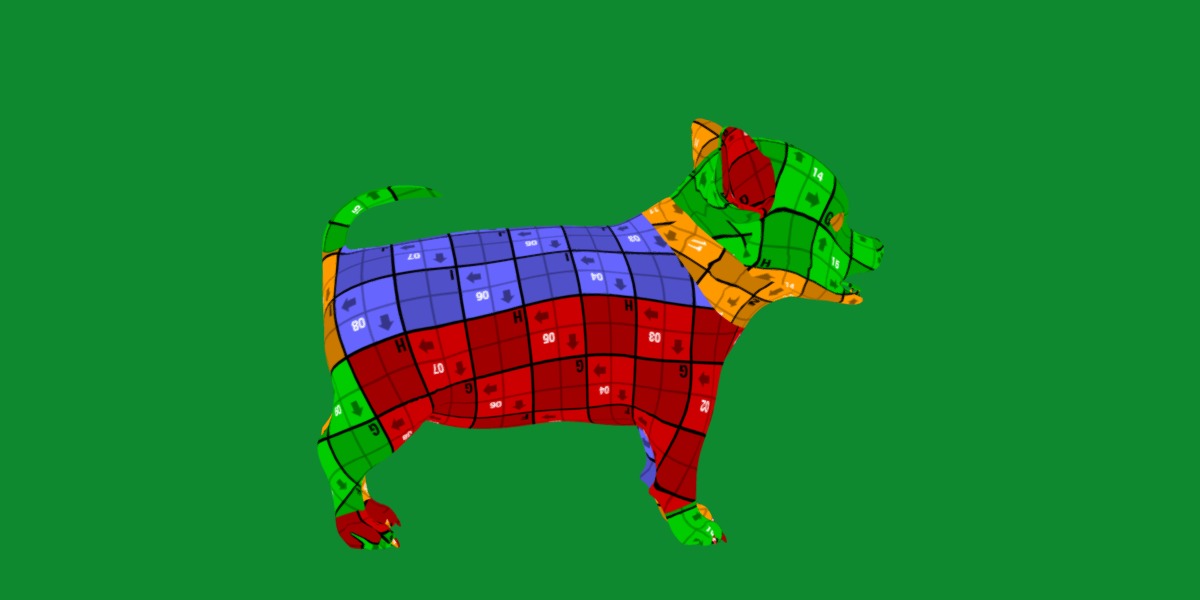 Short Haired Chihuahua Puppy Dog Low-poly 3D model_25