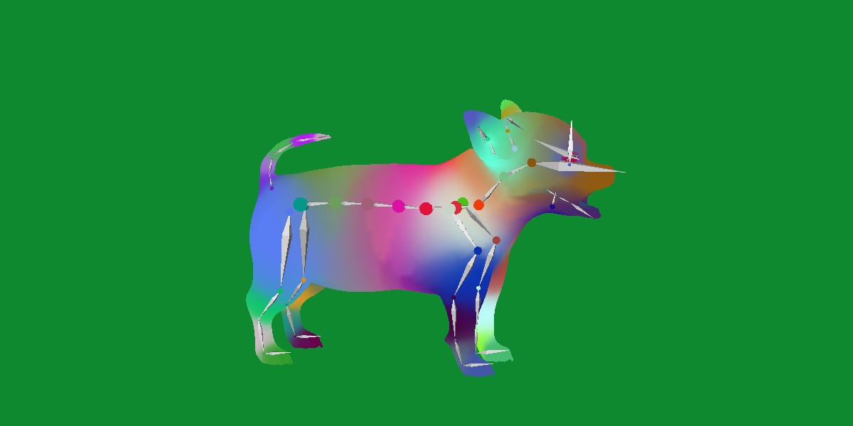 Short Haired Chihuahua Puppy Dog Low-poly 3D model_33