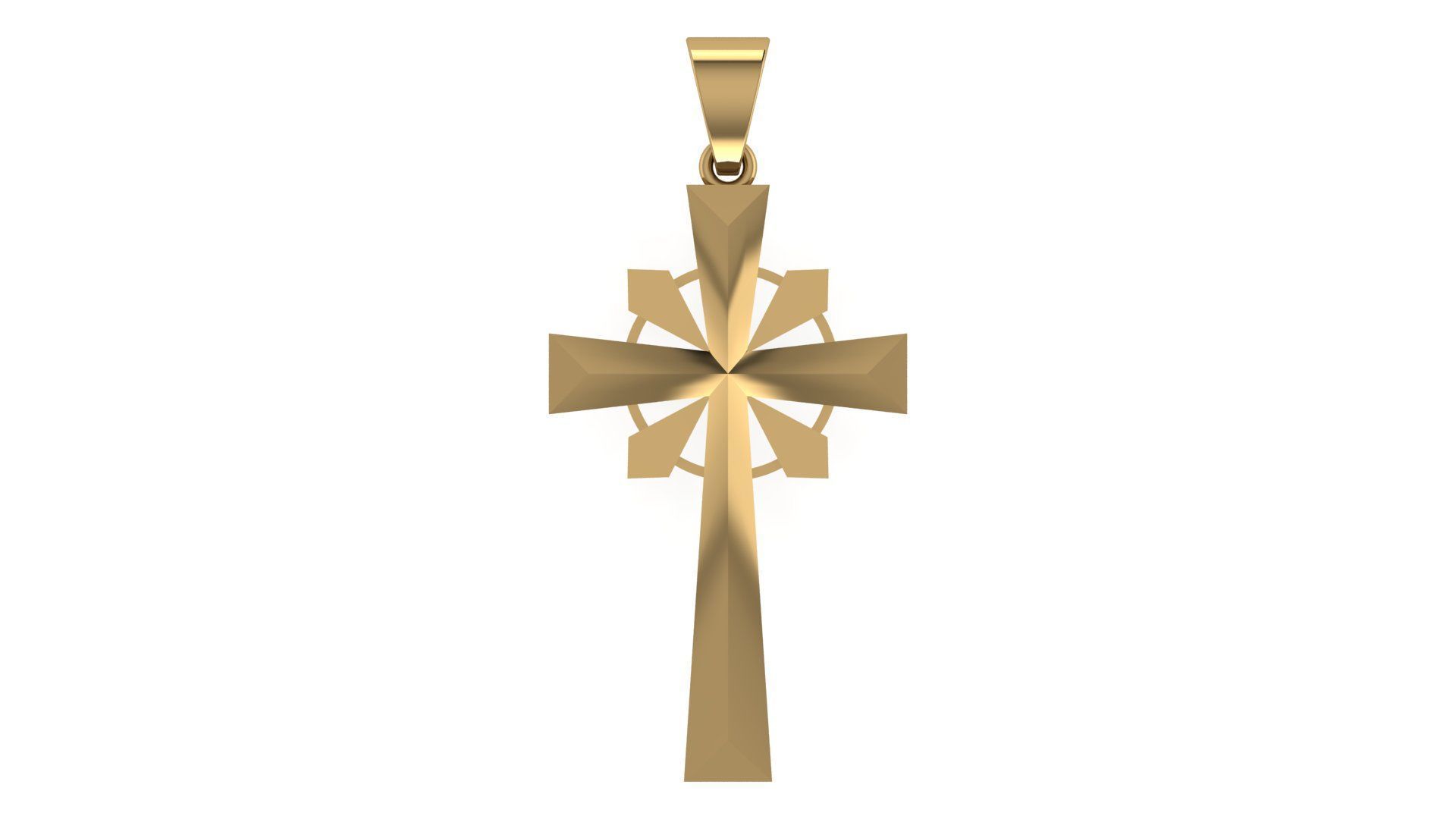 Cross 3D Printable Model 3D print model_3