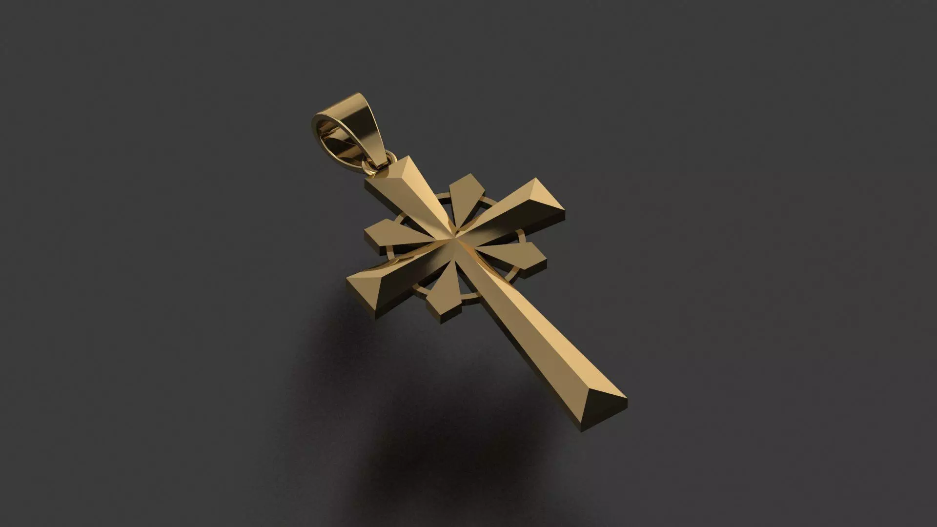 Cross 3D Printable Model 3D print model_0