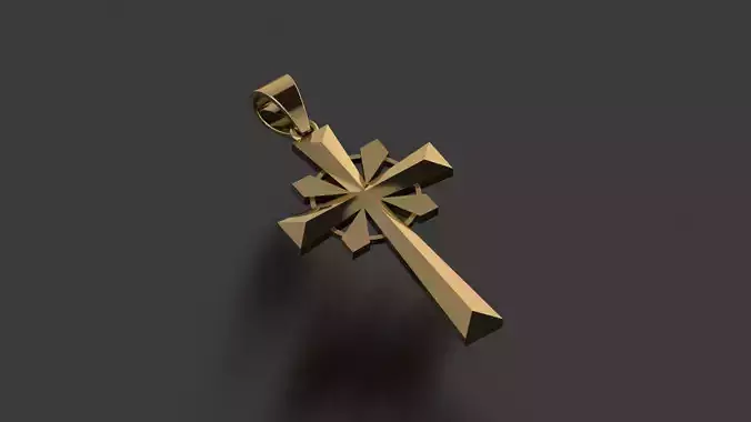 Cross 3D Printable Model 3D print model Cross 3D Printable Model 3D print model