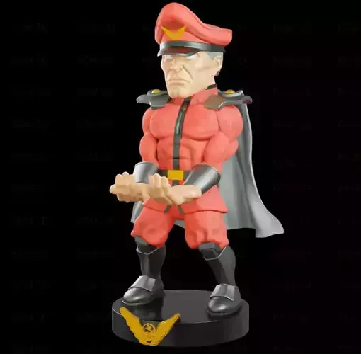 Bison Street Fighter joystick holder