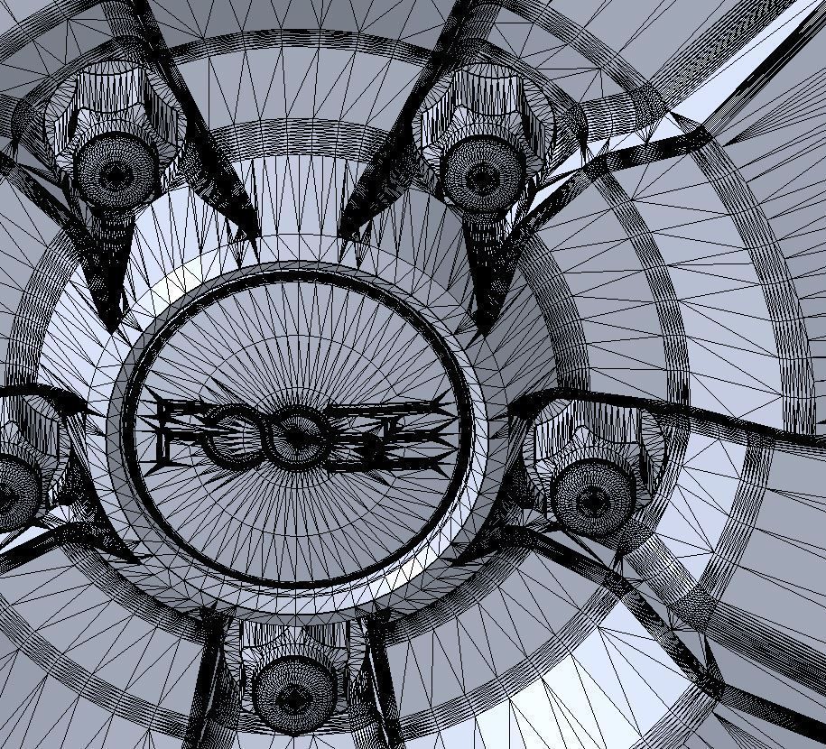 Custom wheels Foose Four42 for your scale model 3D print model_17