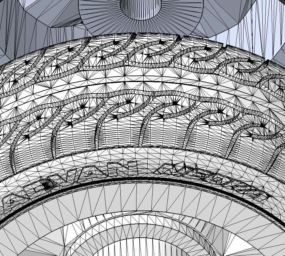 Custom wheels Foose Four42 for your scale model 3D print model_19