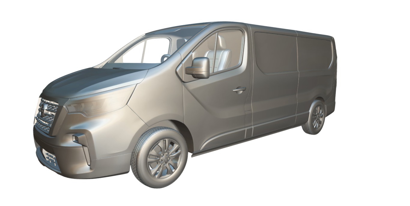 Nissan Nv300 Combi 2021 3D model_9