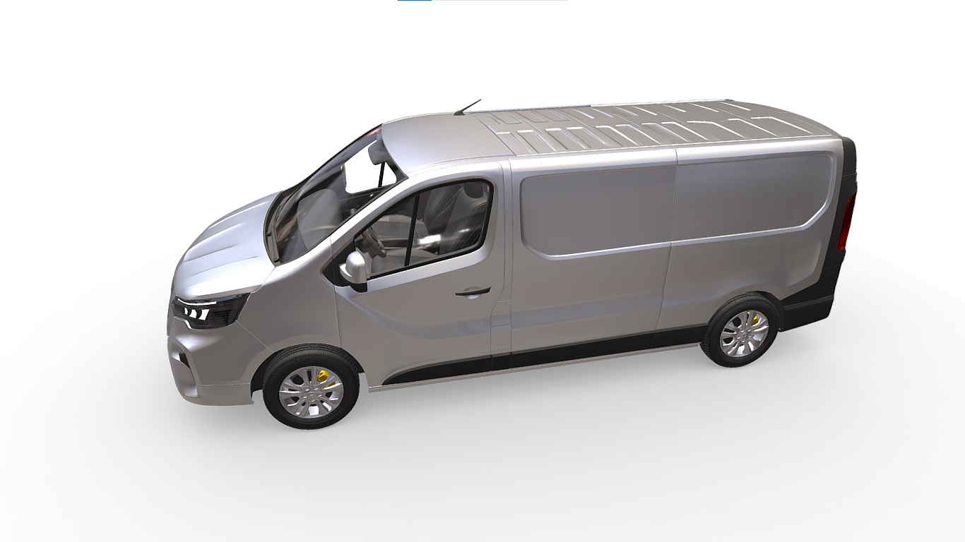 Nissan Nv300 Combi 2021 3D model_5