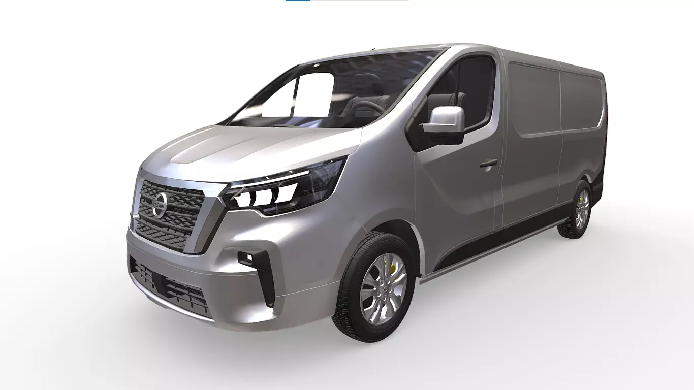 Nissan Nv300 Combi 2021 3D model_0