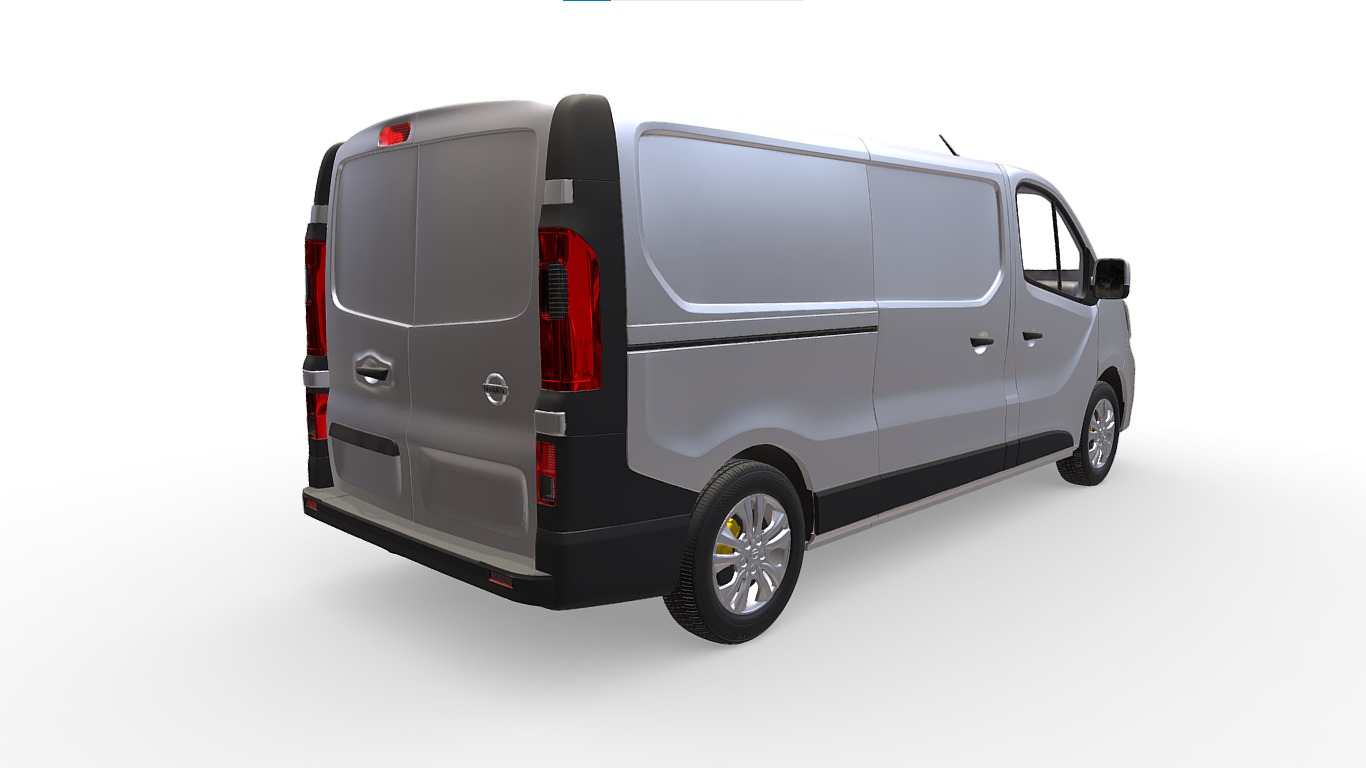 Nissan Nv300 Combi 2021 3D model_2