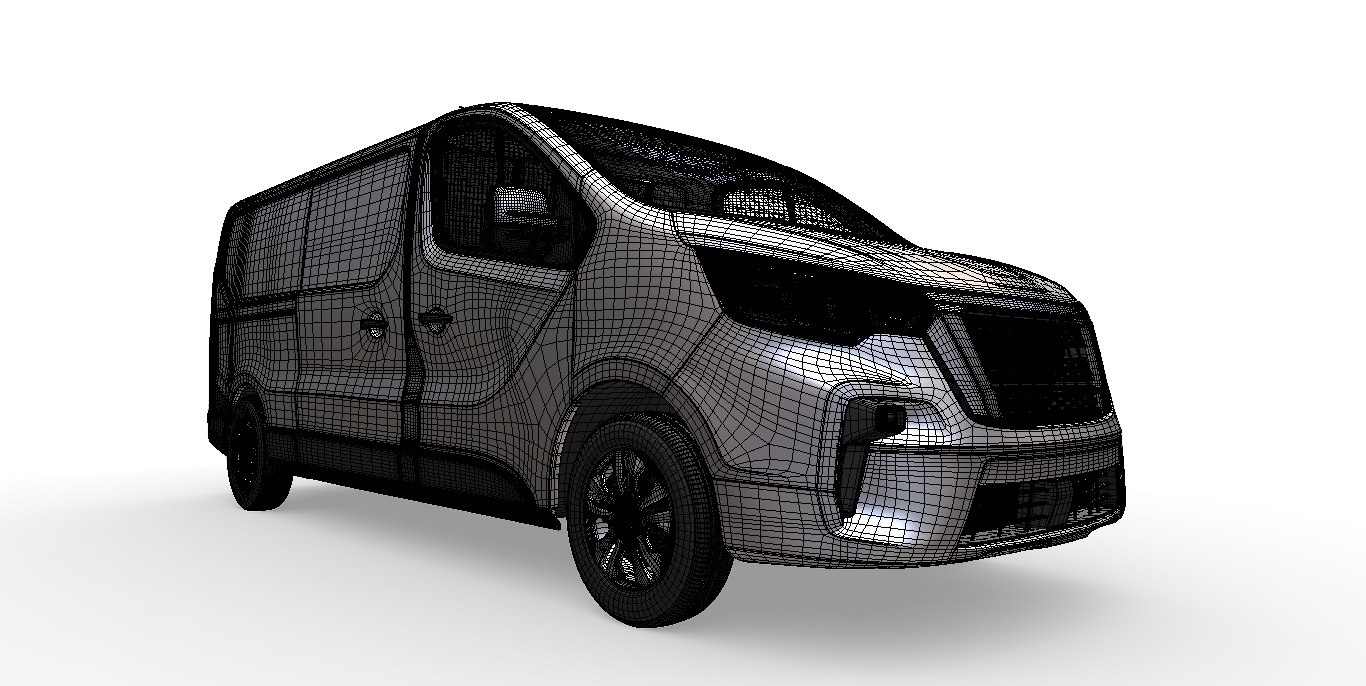 Nissan Nv300 Combi 2021 3D model_7