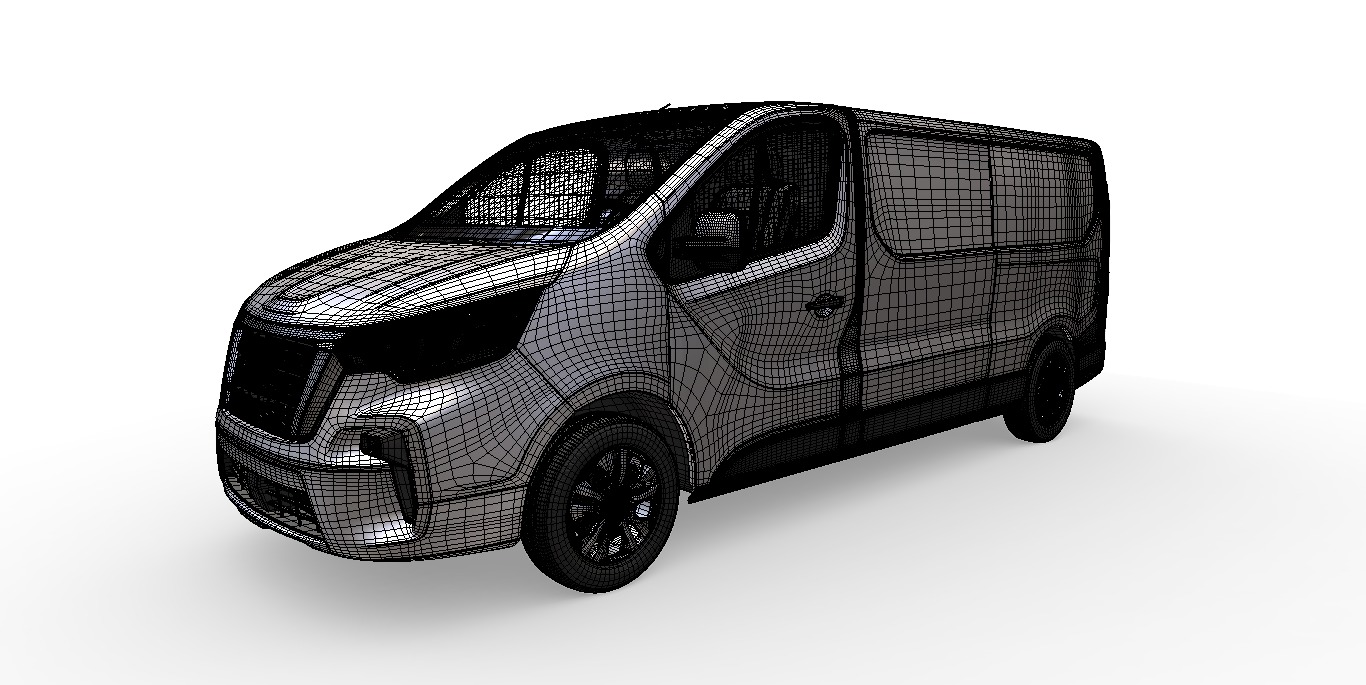 Nissan Nv300 Combi 2021 3D model_6