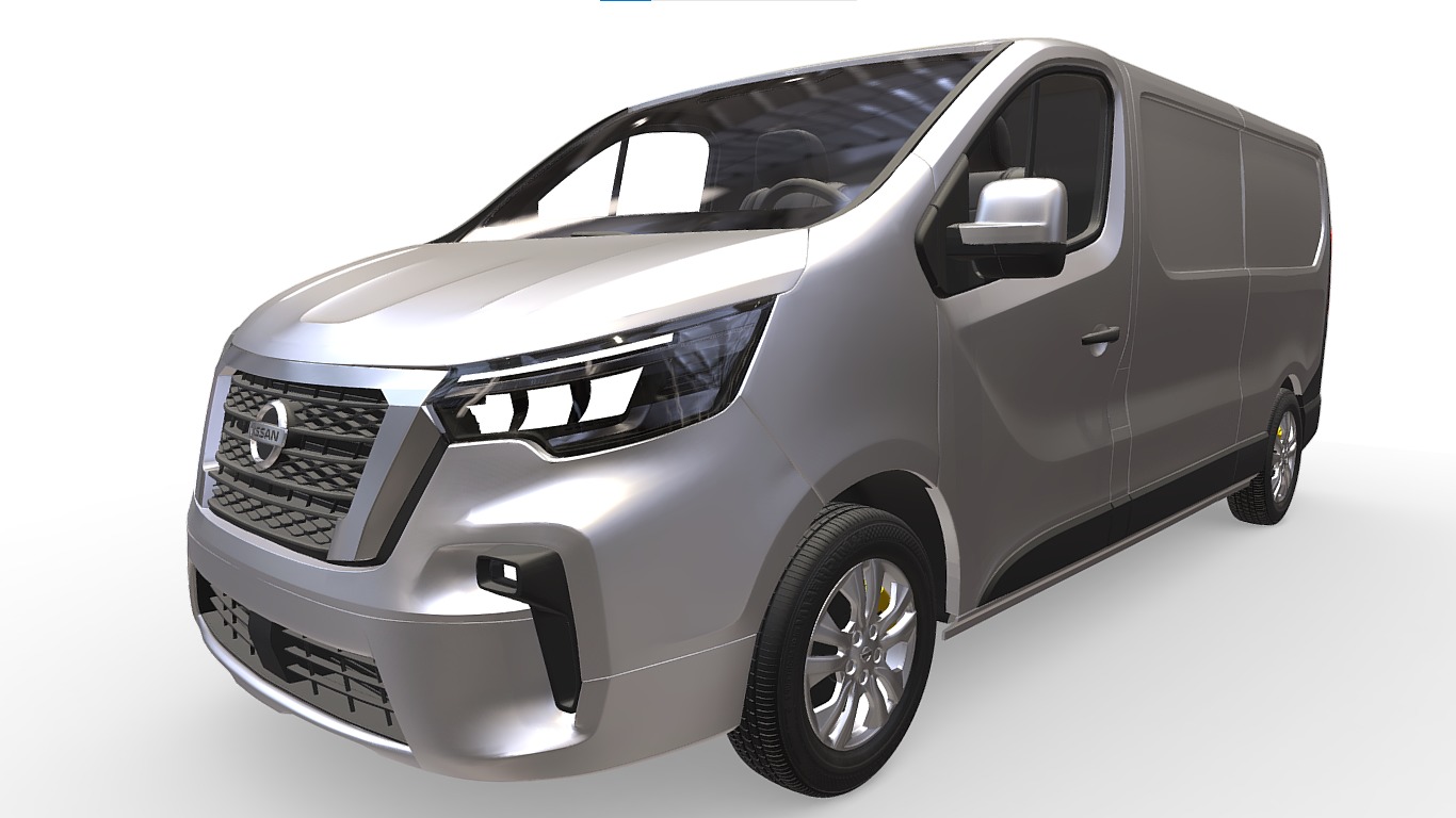 Nissan Nv300 Combi 2021 3D model_3
