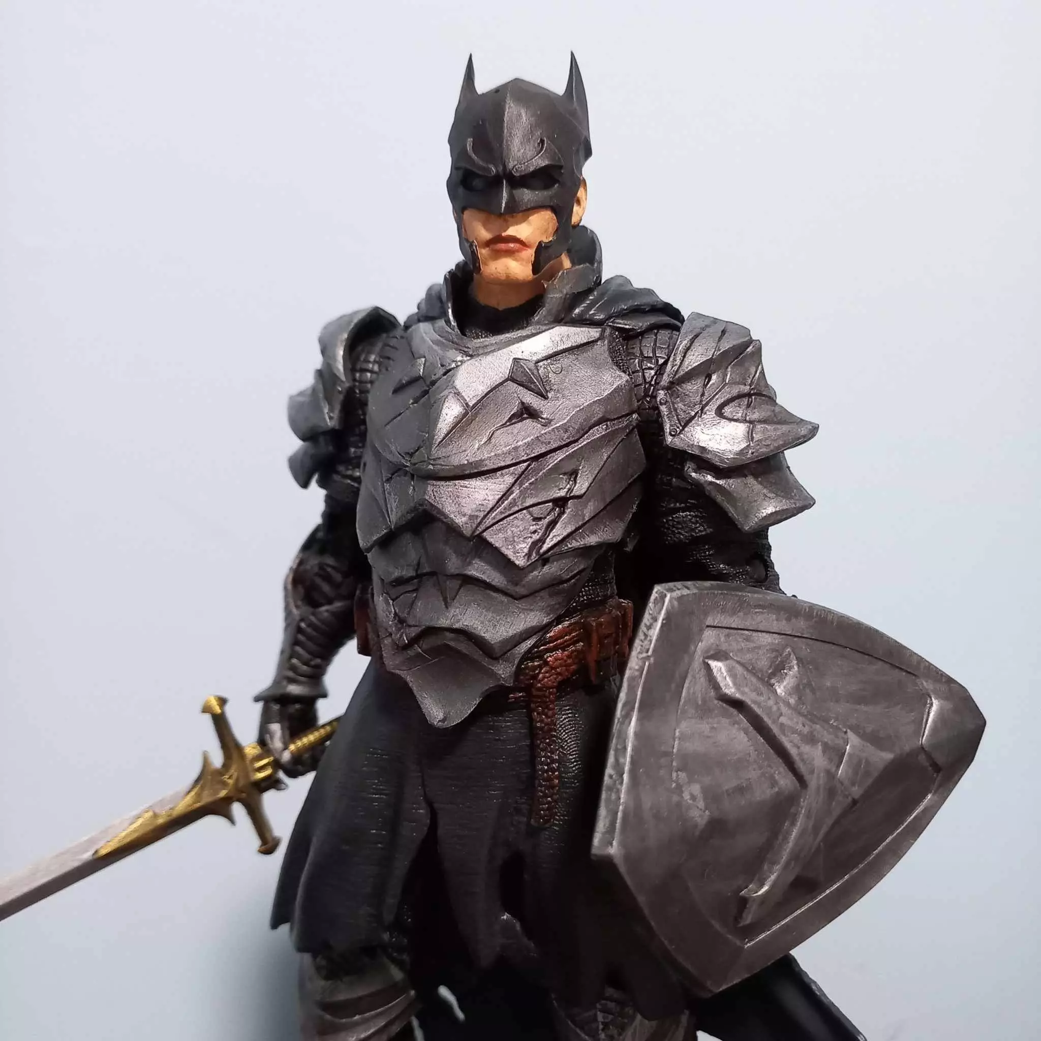 DC MCFARLANE BATMAN DARK KNIGHT OF STEEL ACCESSORIES 3D print model