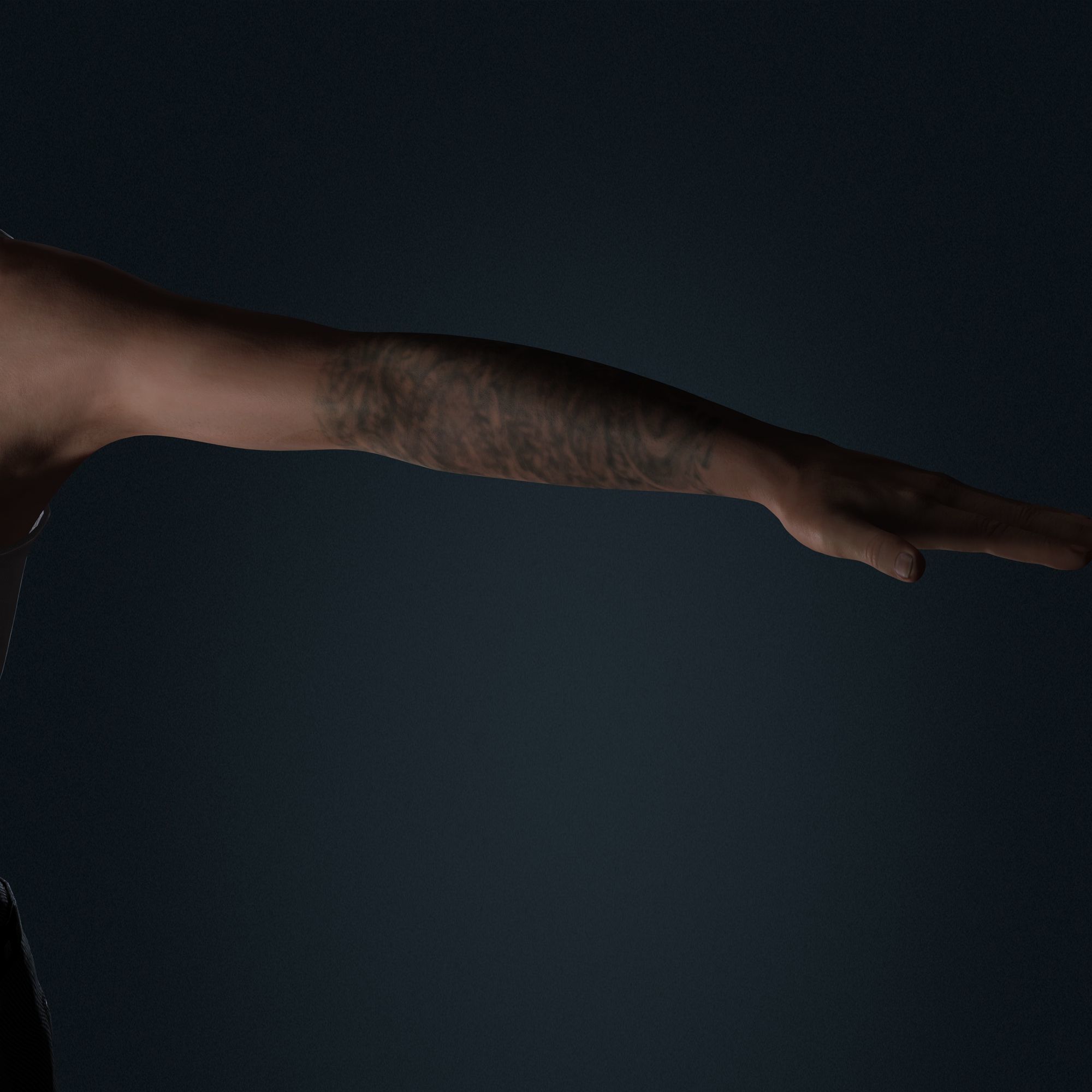 Justin Bieber 3D Model Low-poly Low-poly 3D model_8