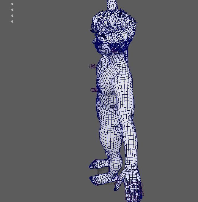 Justin Bieber 3D Model Low-poly Low-poly 3D model_17