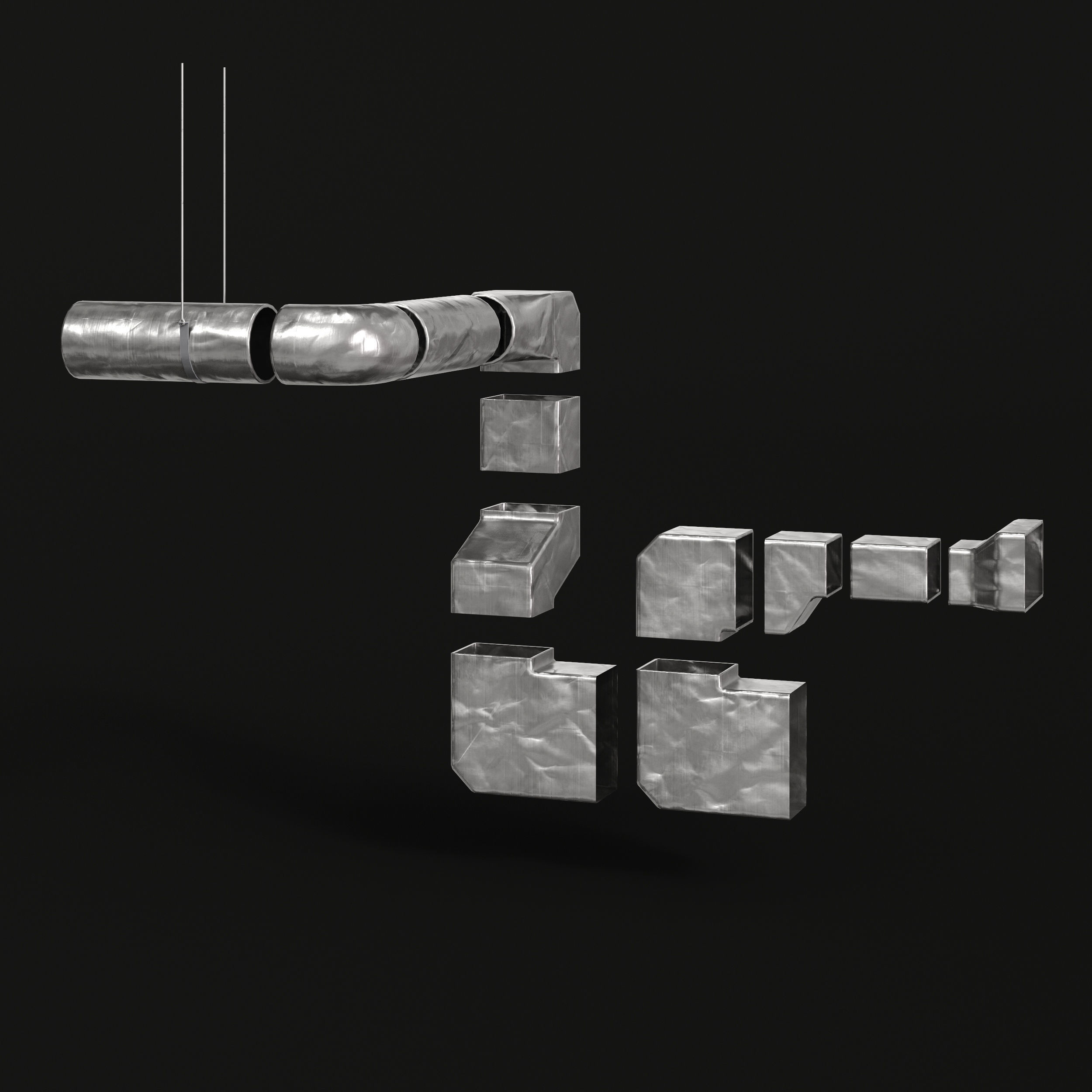 Archmodels vol 295 - factory and warehouse equipment 3D model_37