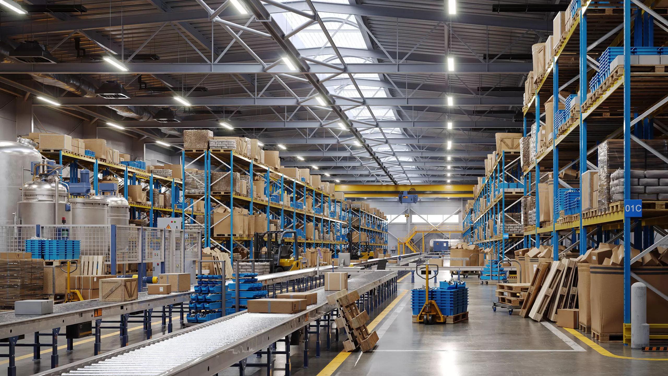 Archmodels vol 295 - factory and warehouse equipment 3D model_0