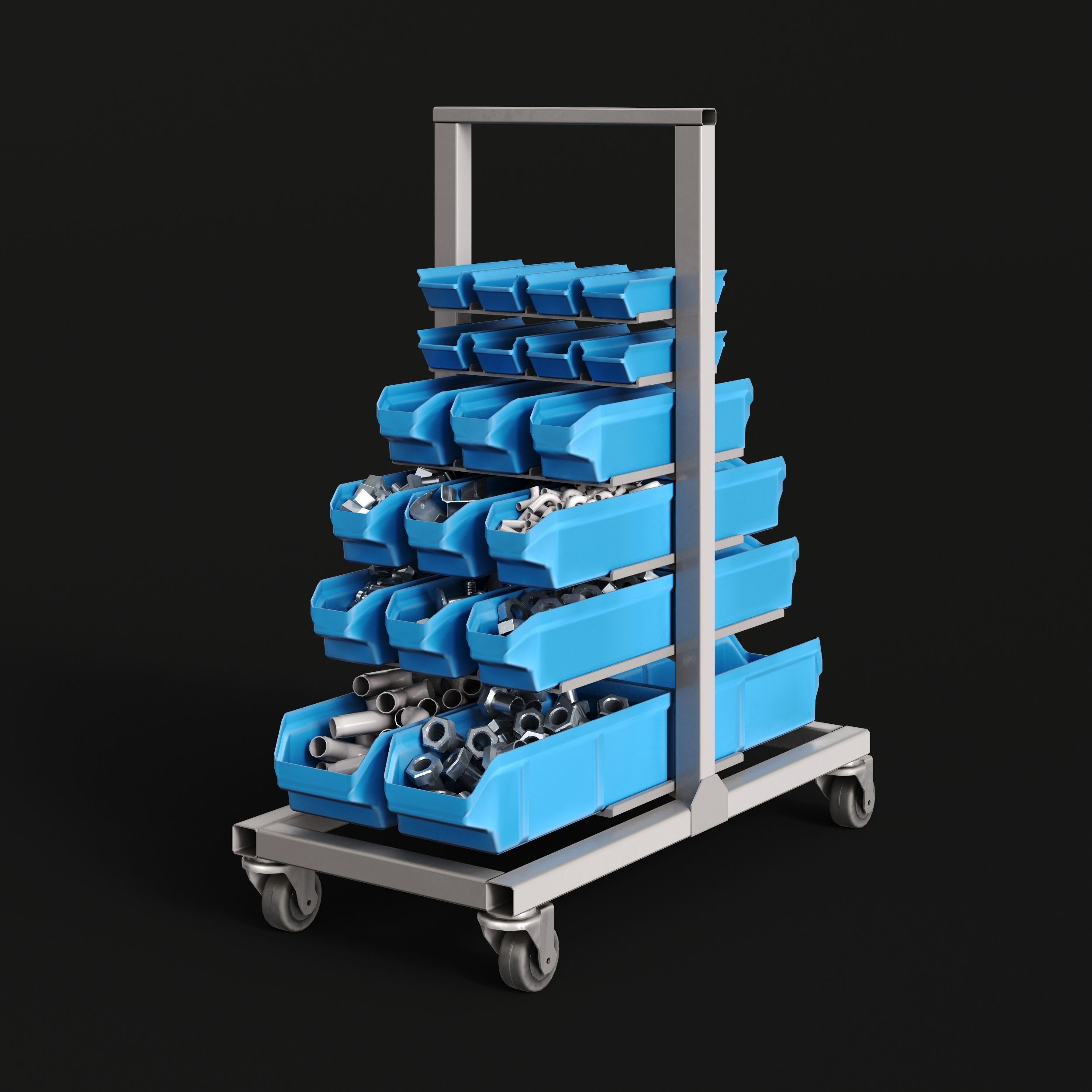 Archmodels vol 295 - factory and warehouse equipment 3D model_18