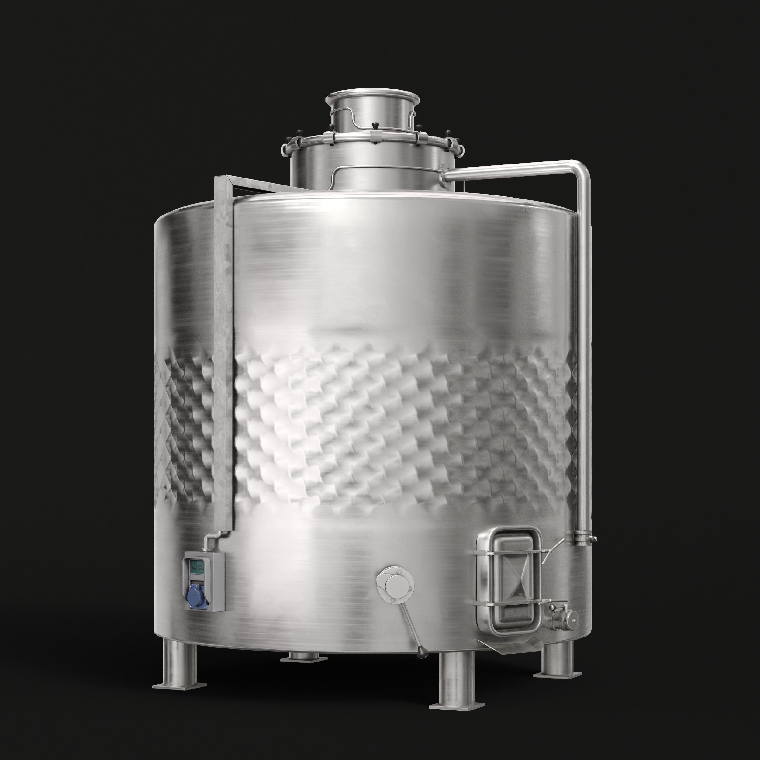 Archmodels vol 295 - factory and warehouse equipment 3D model_21