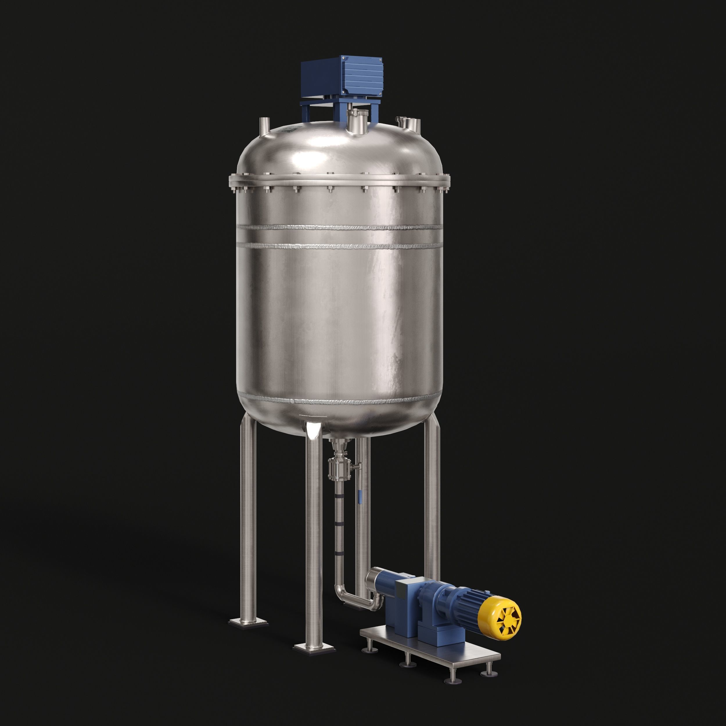 Archmodels vol 295 - factory and warehouse equipment 3D model_26