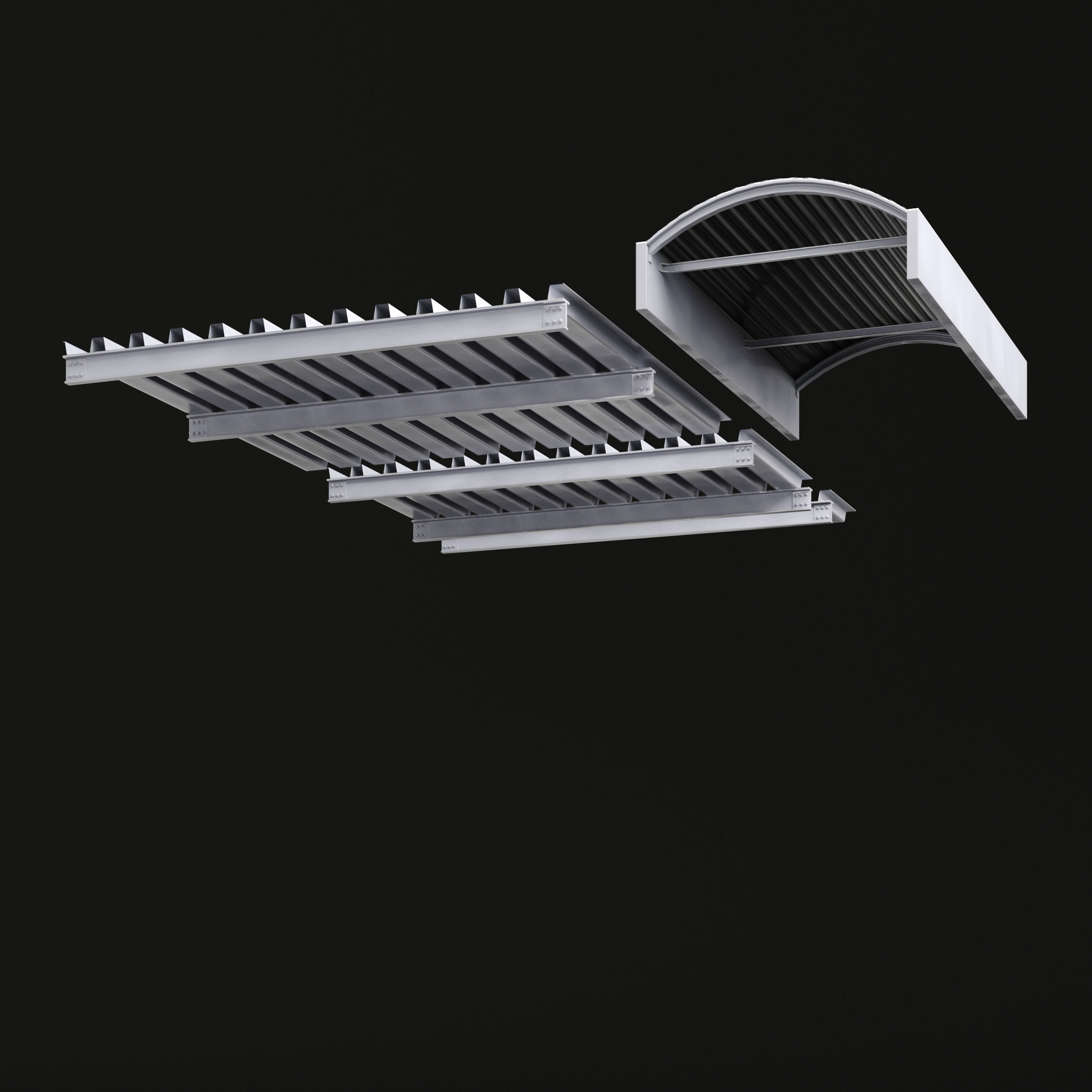 Archmodels vol 295 - factory and warehouse equipment 3D model_32