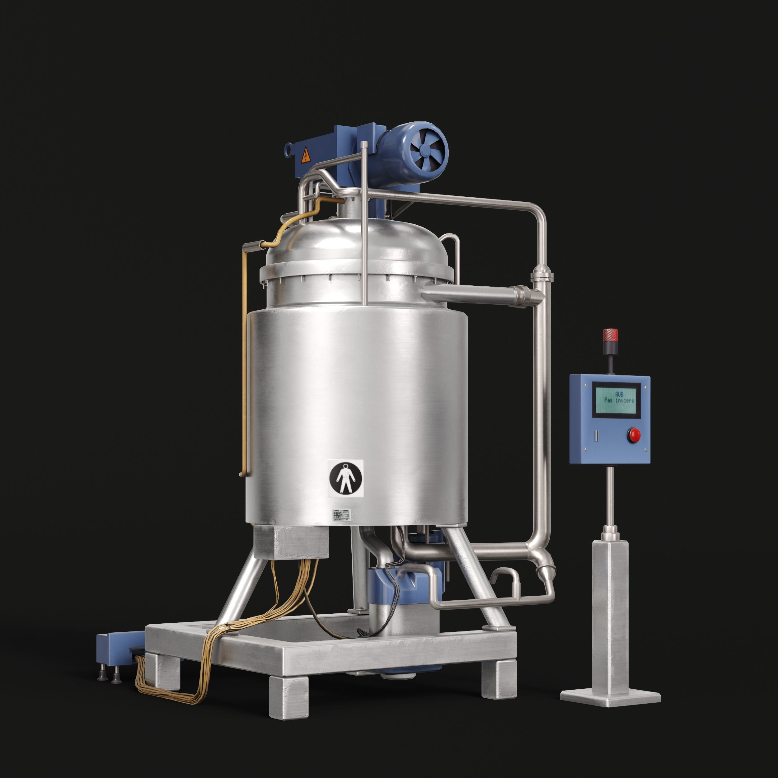 Archmodels vol 295 - factory and warehouse equipment 3D model_24