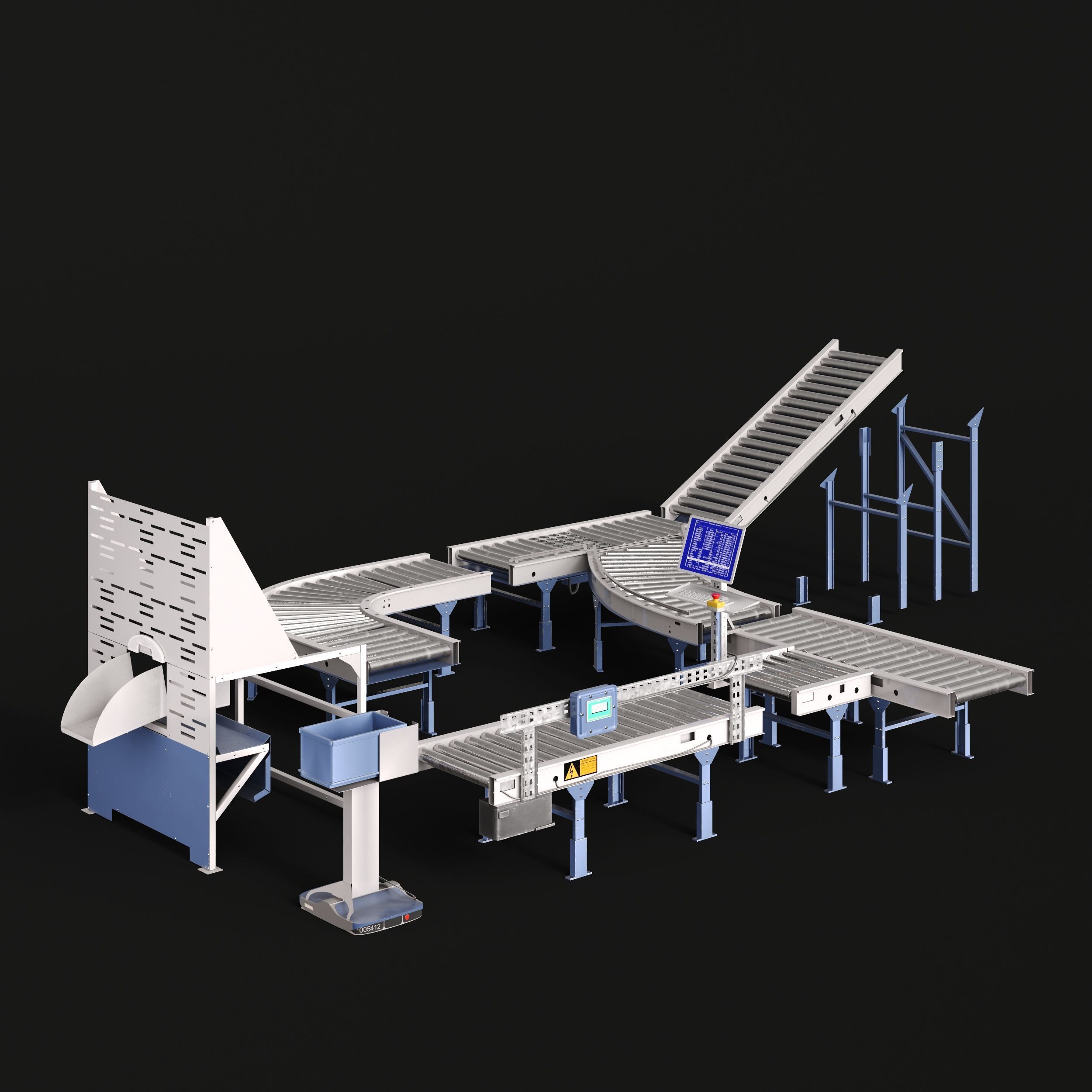 Archmodels vol 295 - factory and warehouse equipment 3D model_3