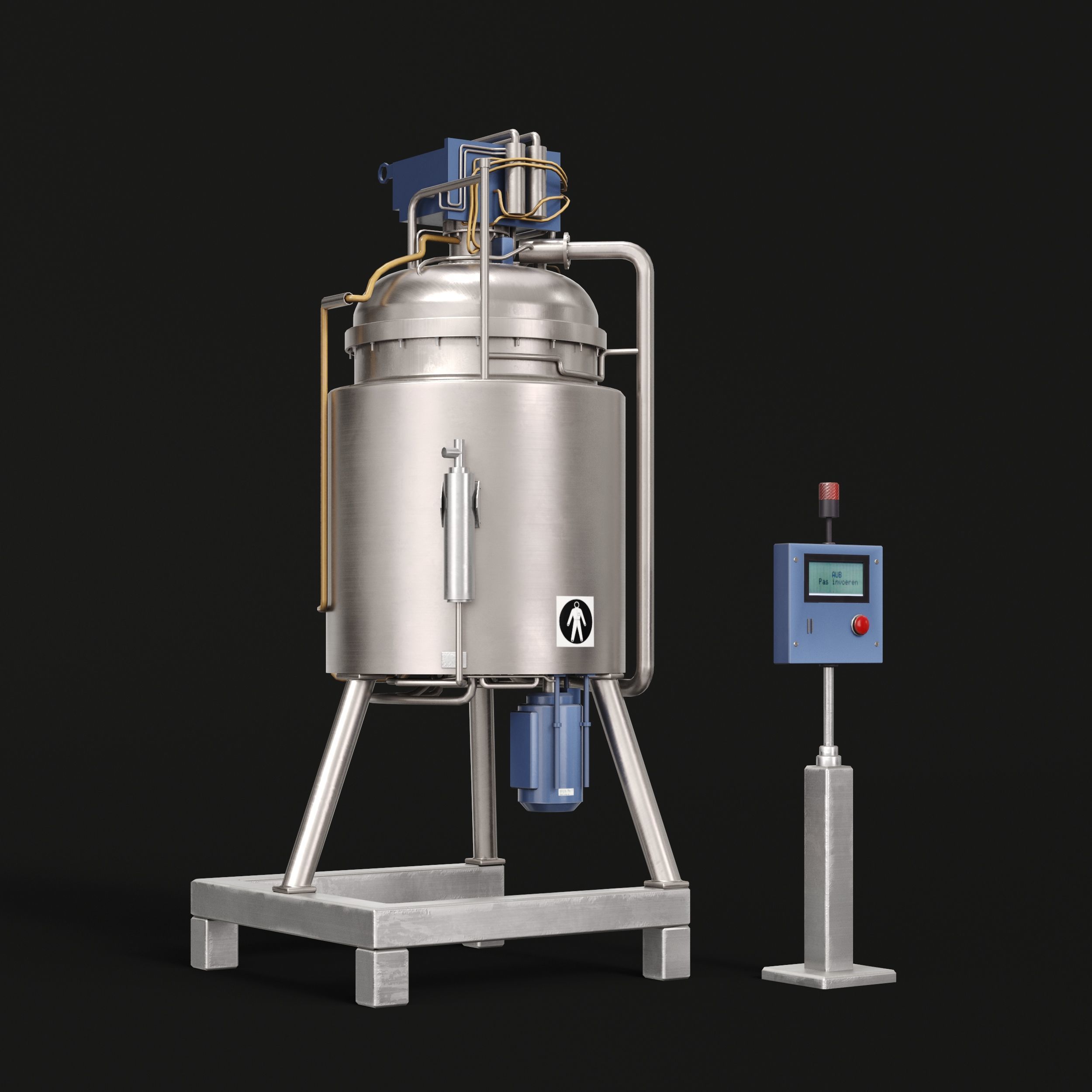 Archmodels vol 295 - factory and warehouse equipment 3D model_23