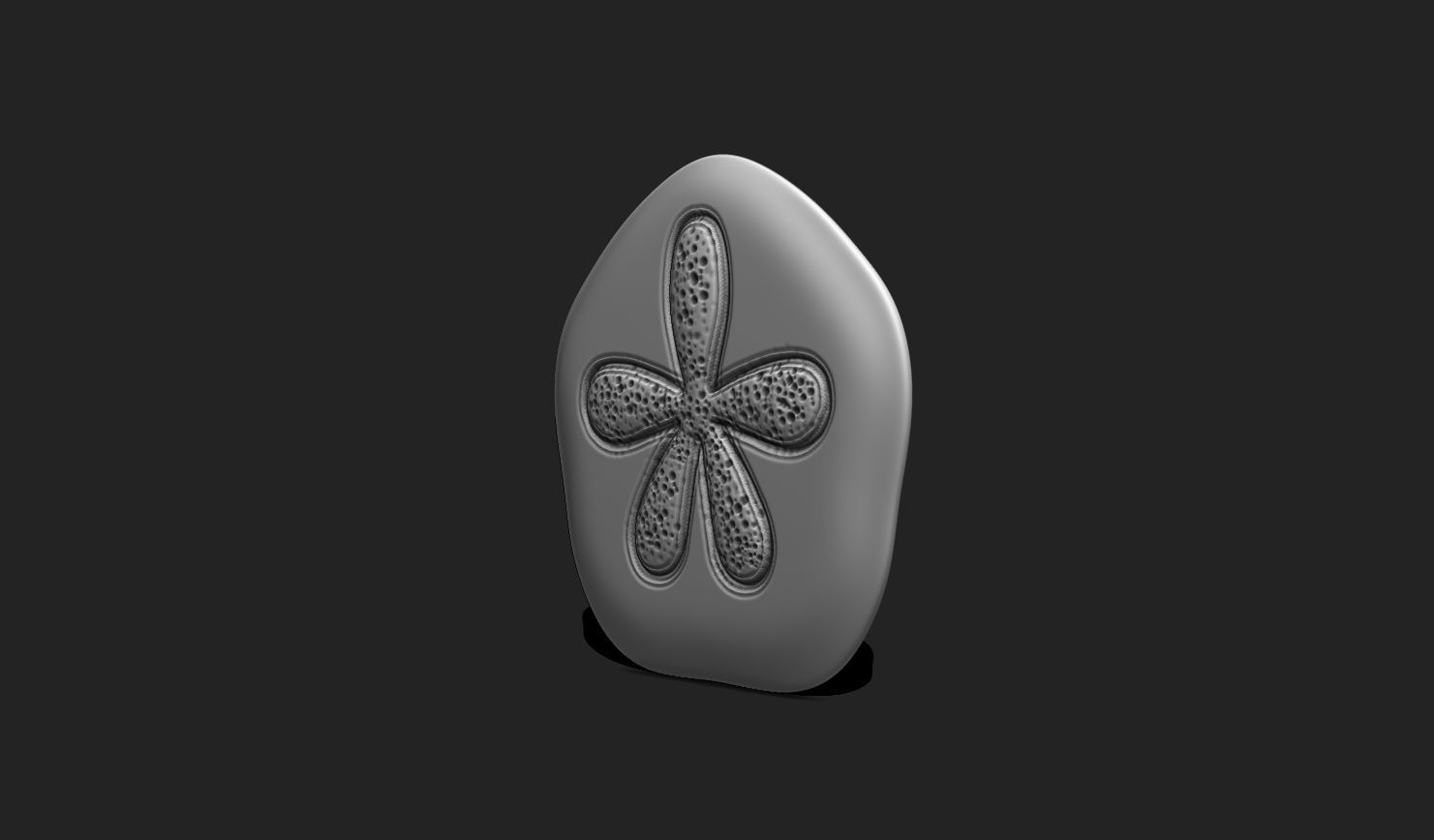 Sand Dollar 04 - Aquarium - Sea Life 3D print model_6
