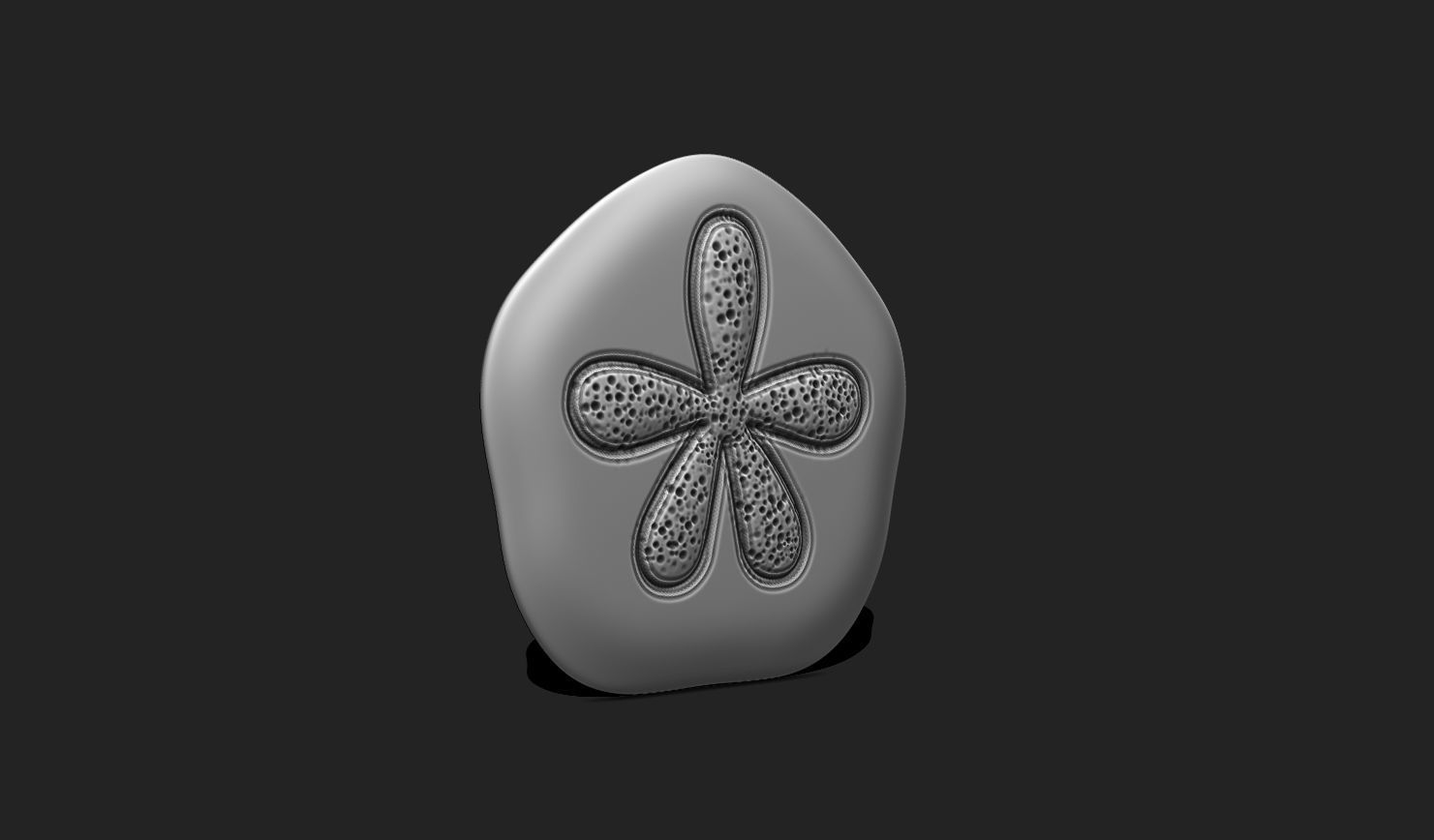 Sand Dollar 04 - Aquarium - Sea Life 3D print model_3