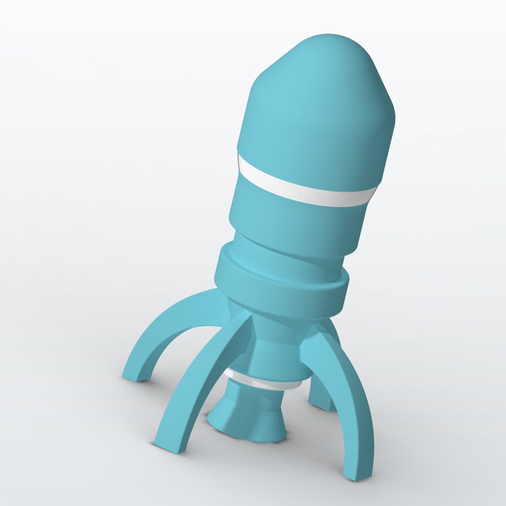 Space Shuttle Toy 3D print model_1