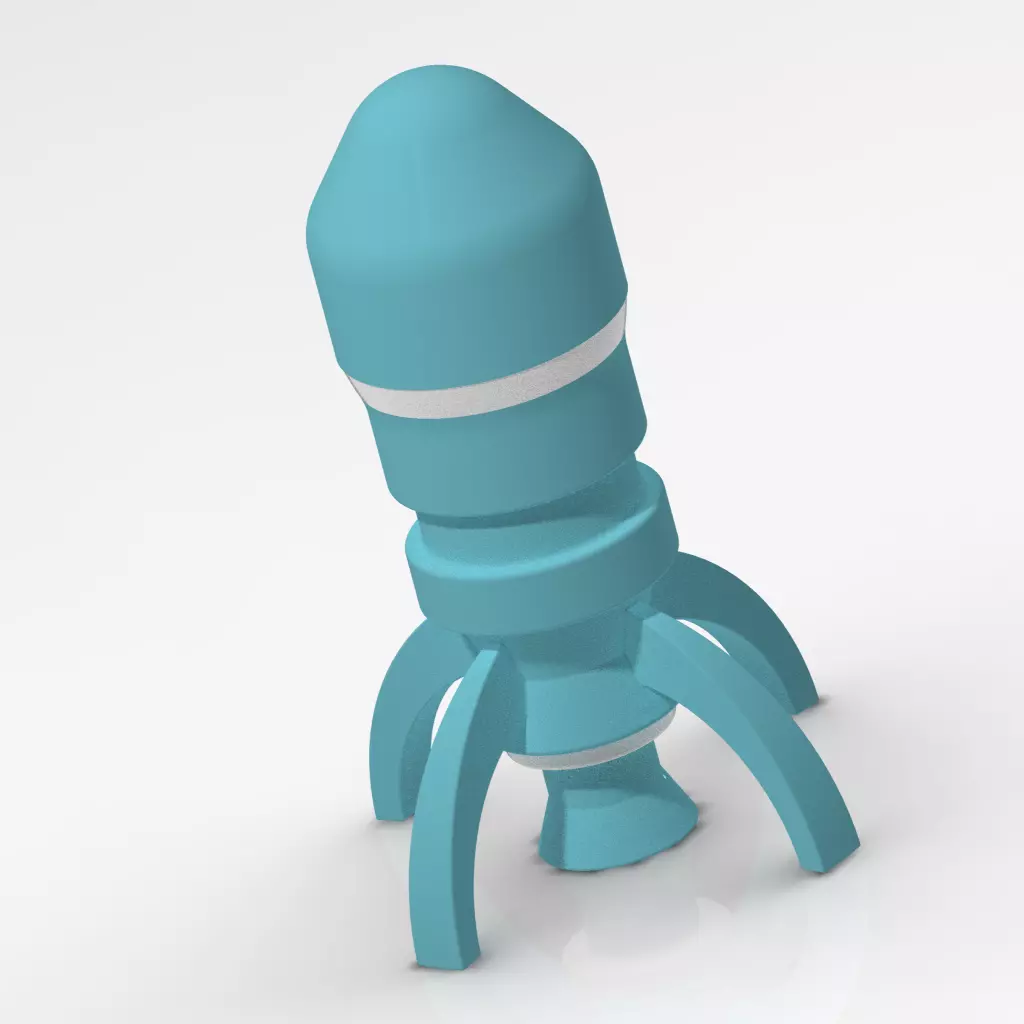 Space Shuttle Toy 3D print model_0