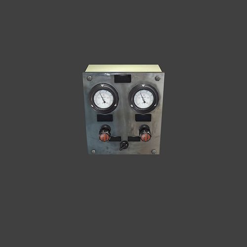 Pneumatic Panel Low-poly 3D model