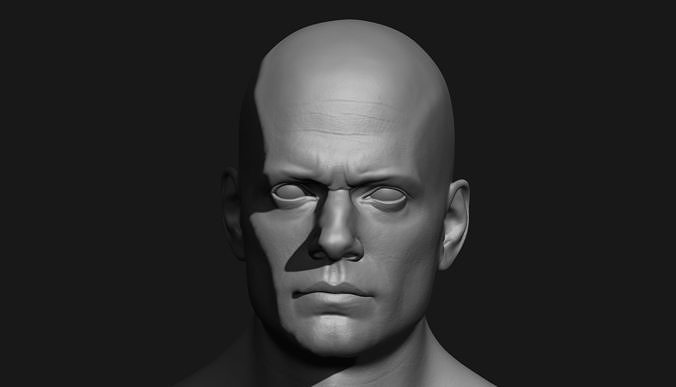 Henry Cavill Head 3D print model
