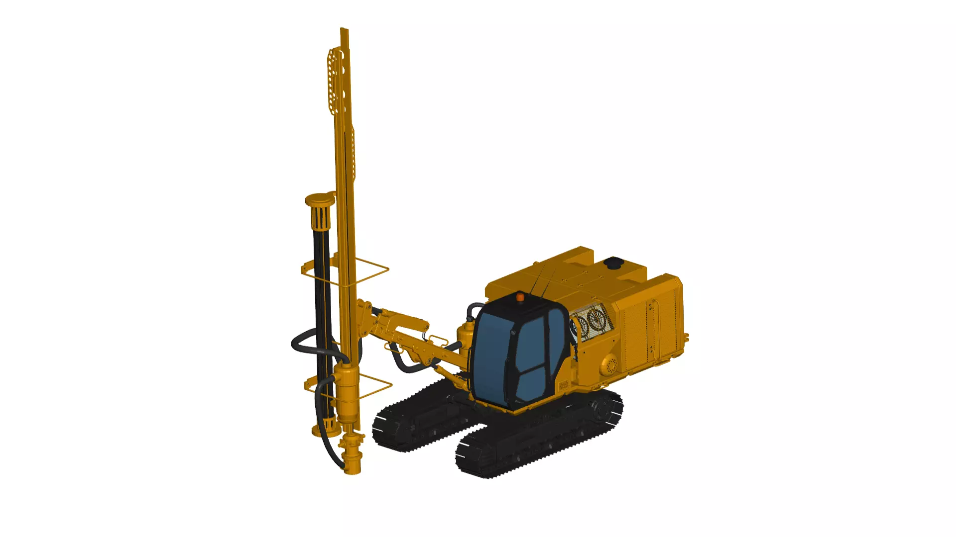 Track Drill 3D model
